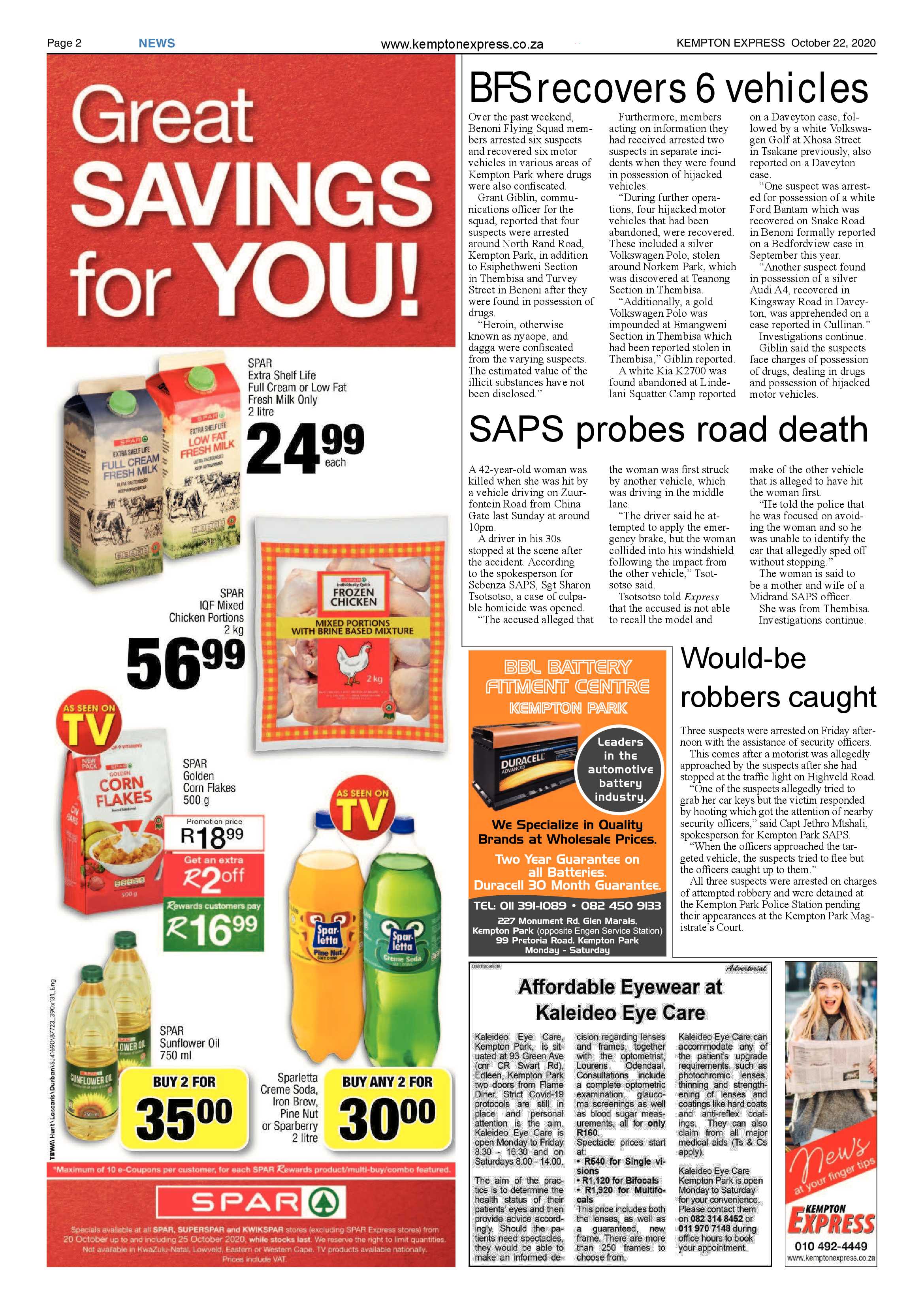 Kempton Express 22 October  2020 page 2