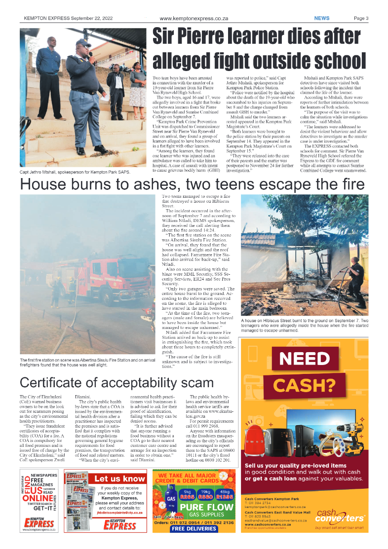 Kempton Express 22 September 2022 page 3