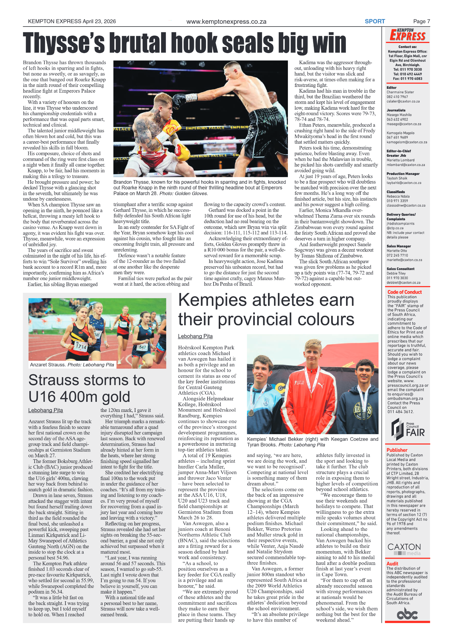 Kempton Express 23 April 2026 page 7