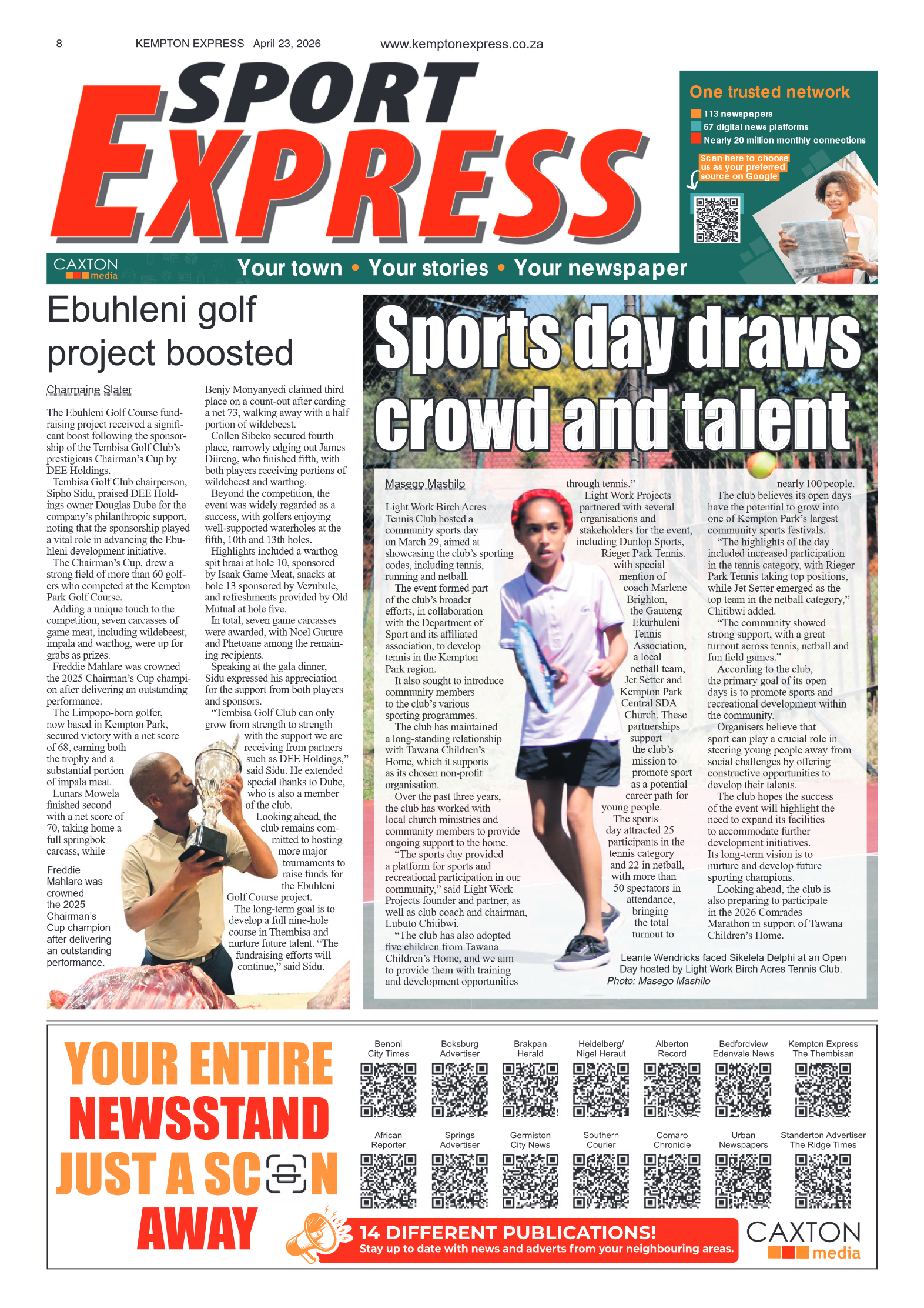Kempton Express 23 April 2026 page 8