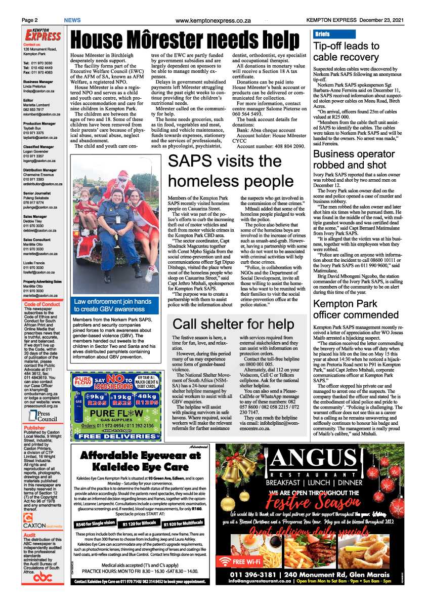 Kempton Express 23 December 2021 page 2