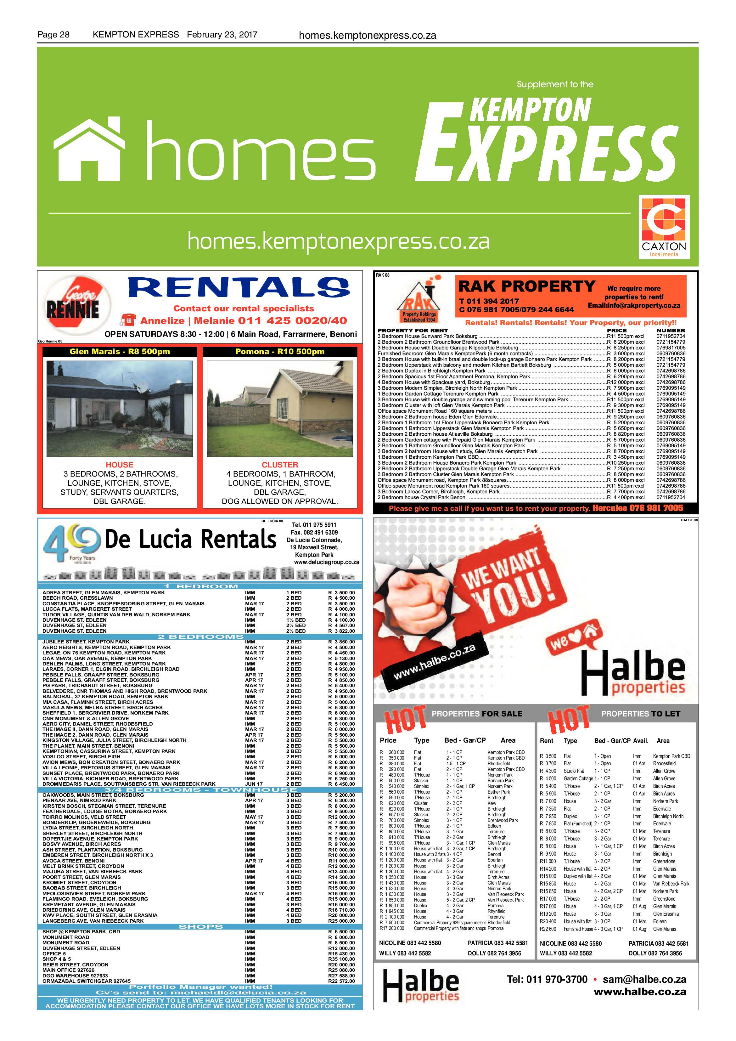 Kempton Express 23 February 2017 page 28