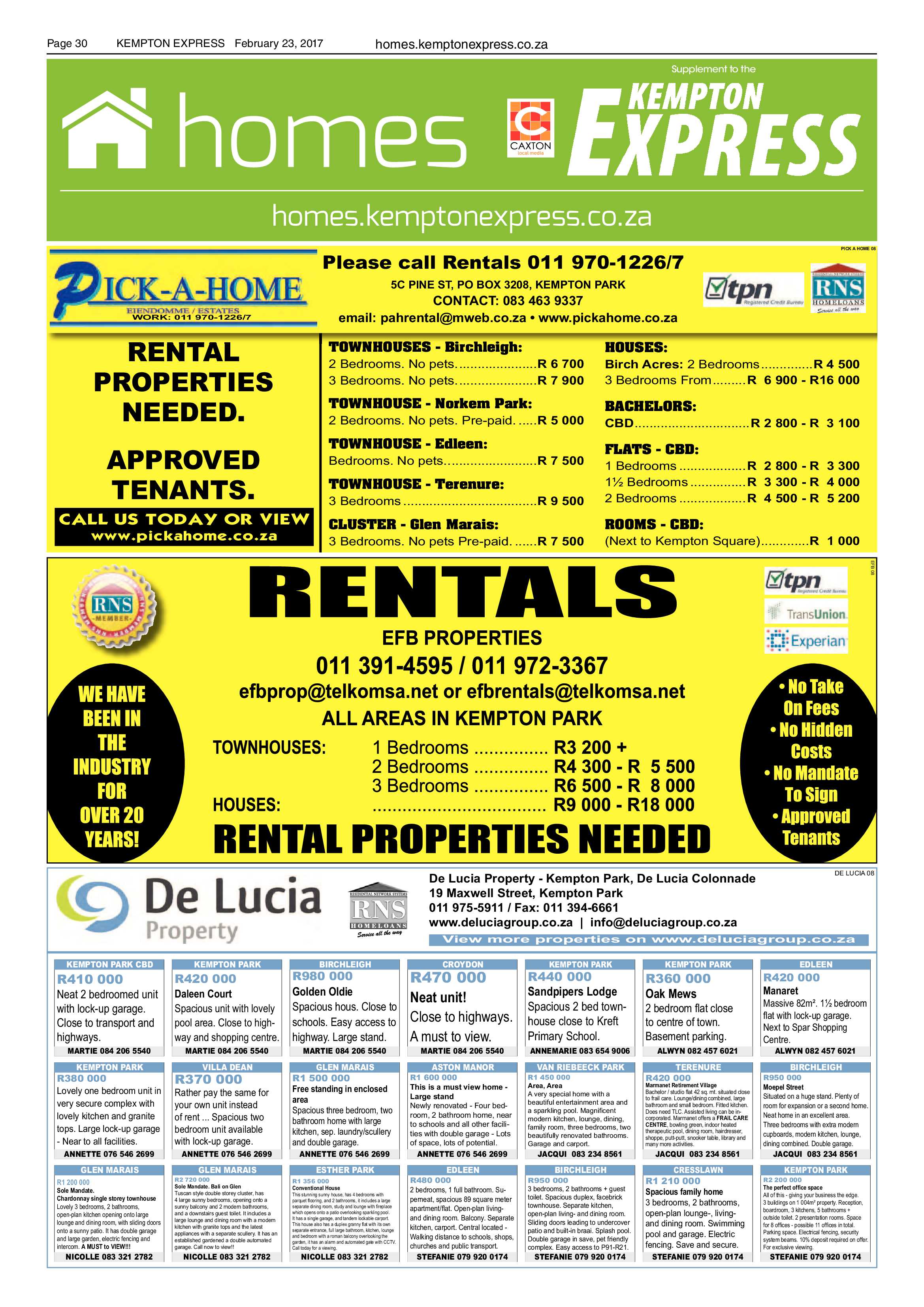 Kempton Express 23 February 2017 page 30