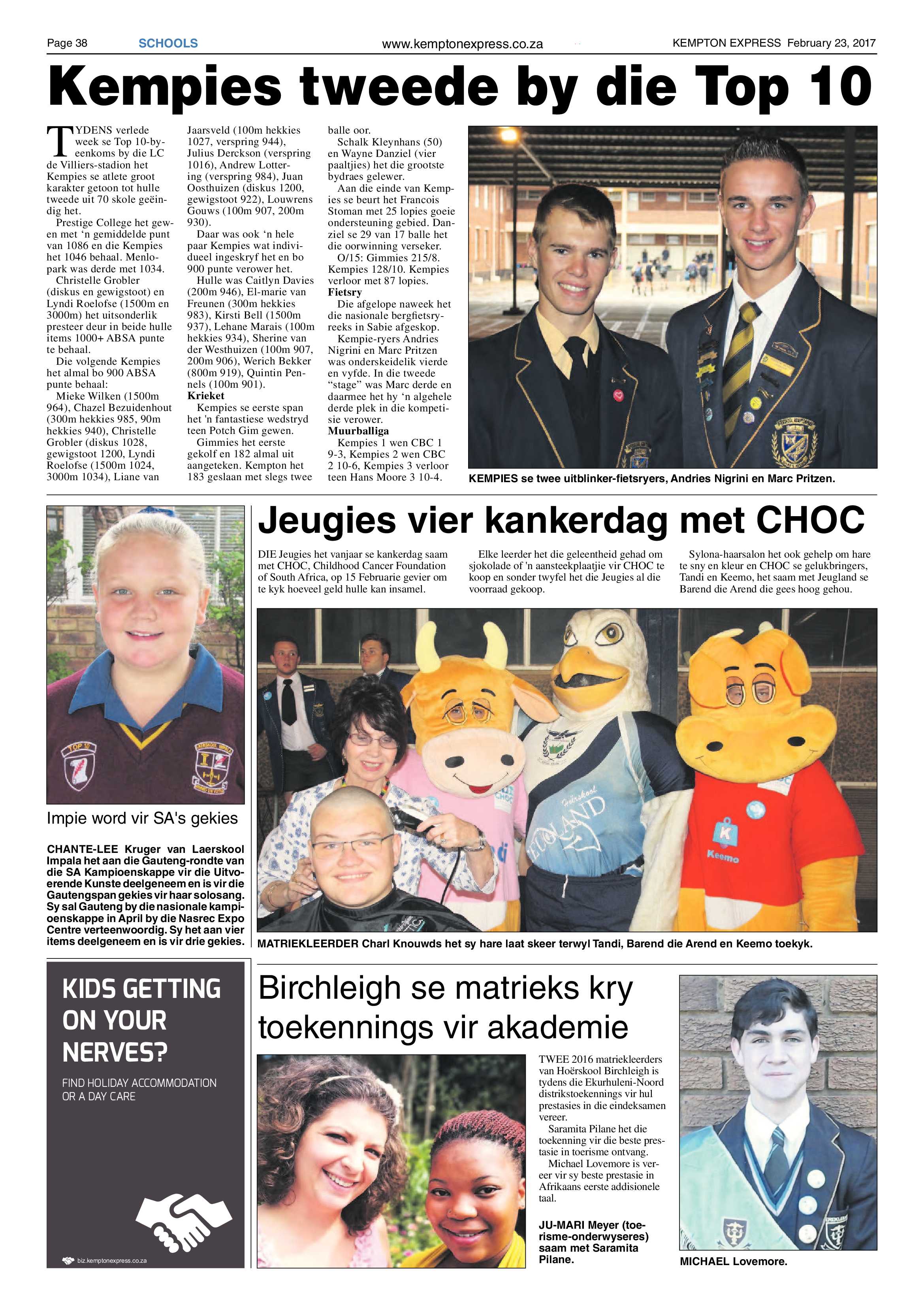 Kempton Express 23 February 2017 page 38