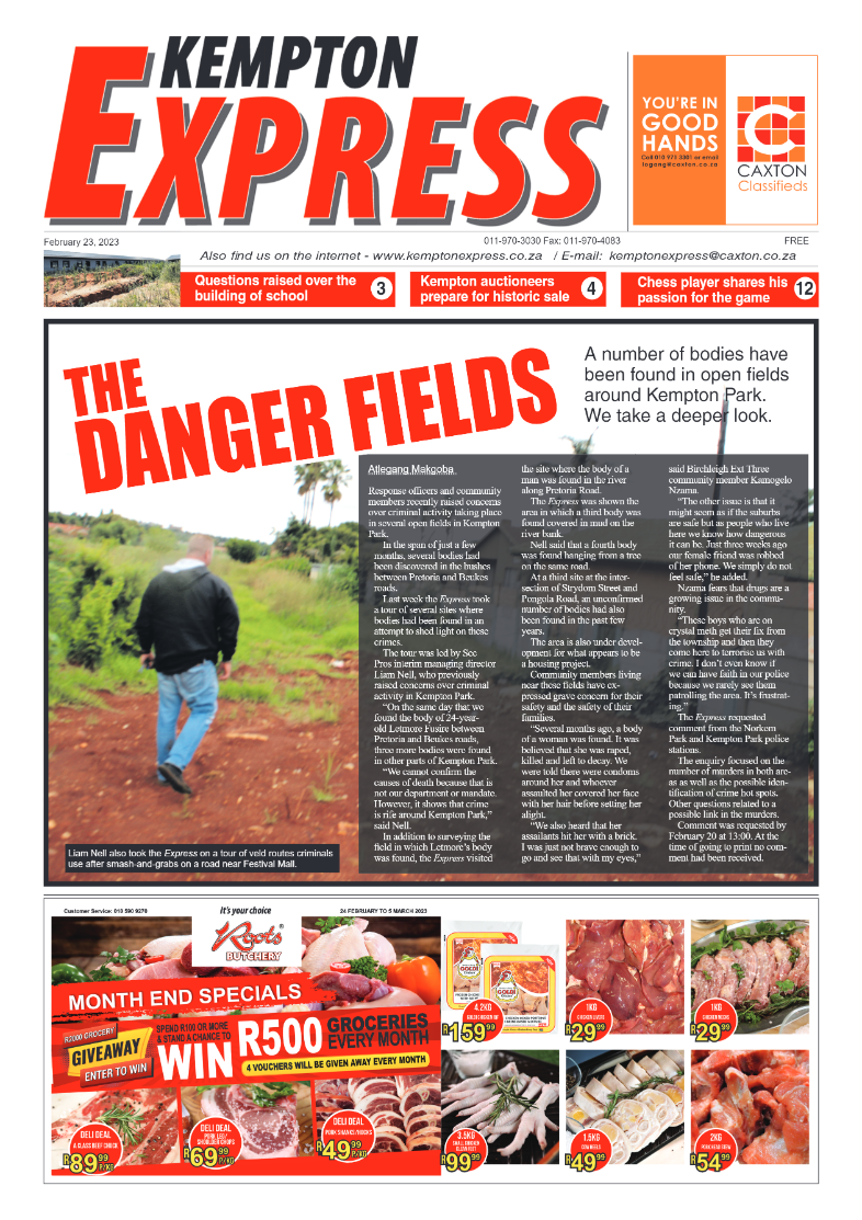 Kempton Express 23 February 2023 page 1