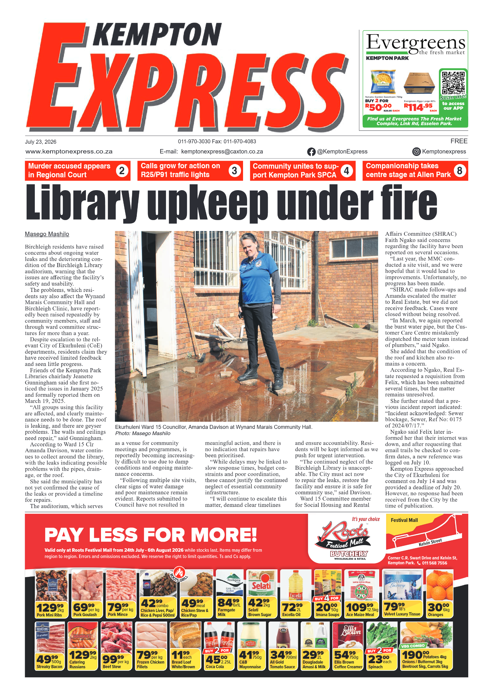 Kempton Express 23 July 2026 page 1