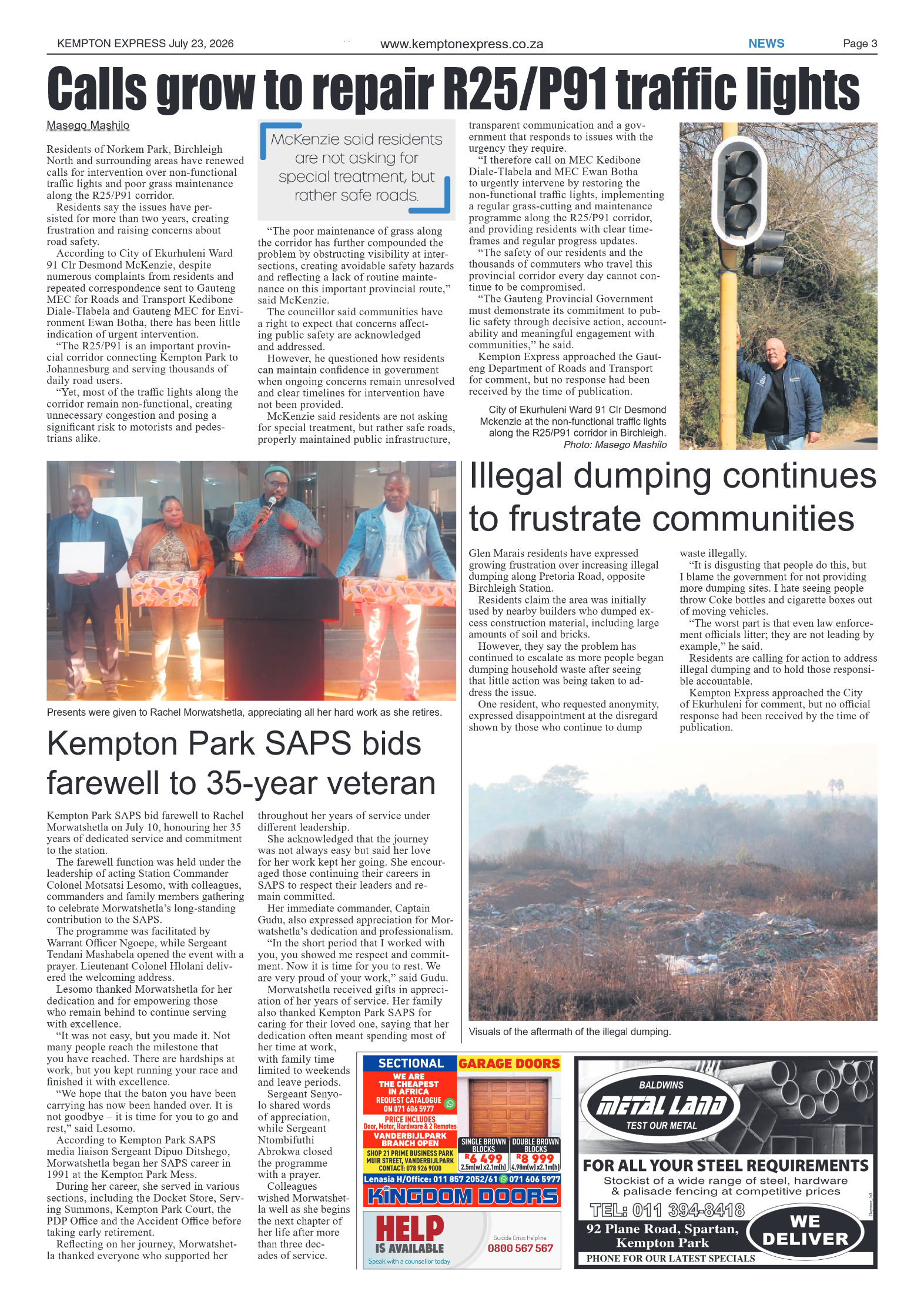Kempton Express 23 July 2026 page 3