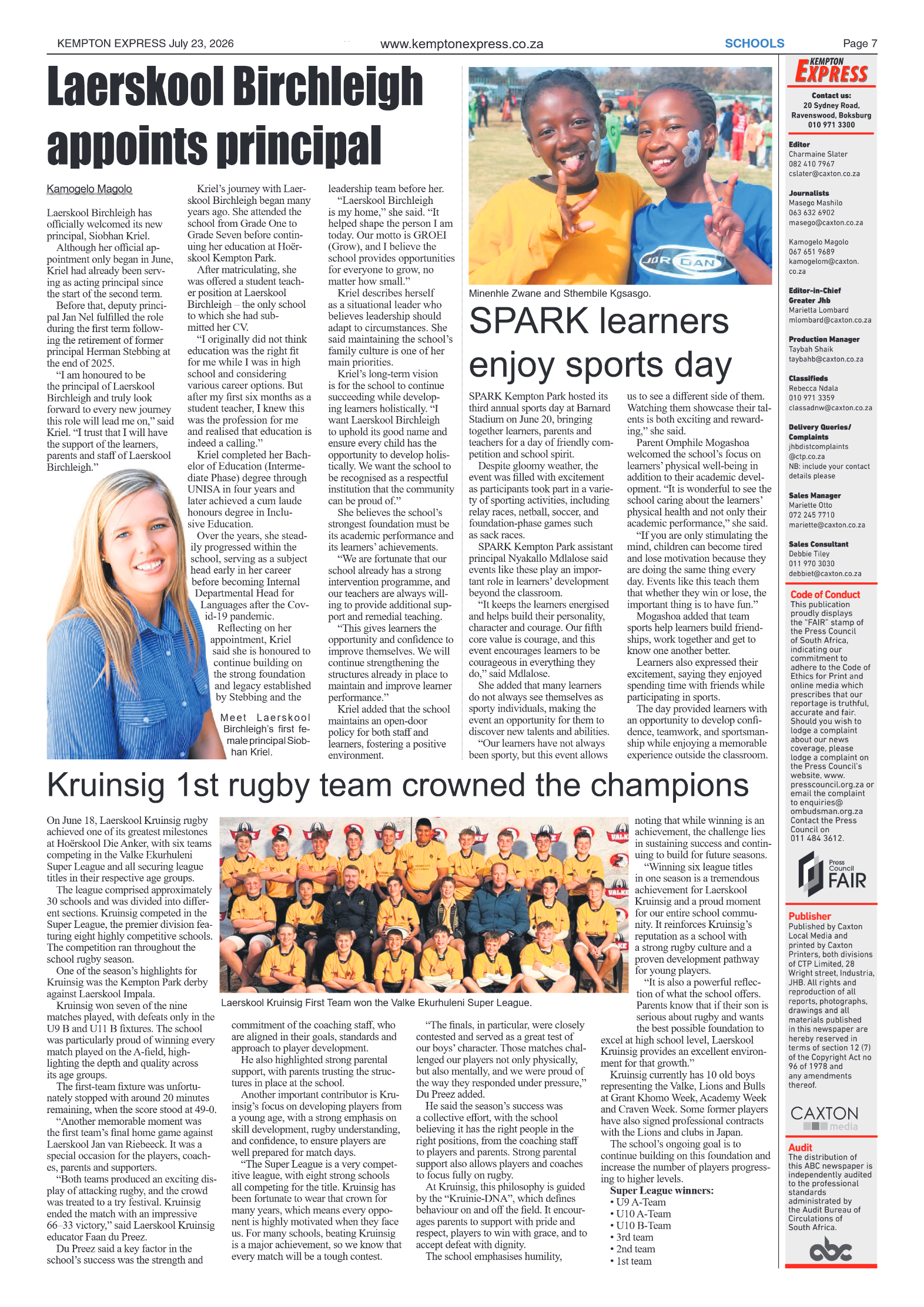 Kempton Express 23 July 2026 page 7
