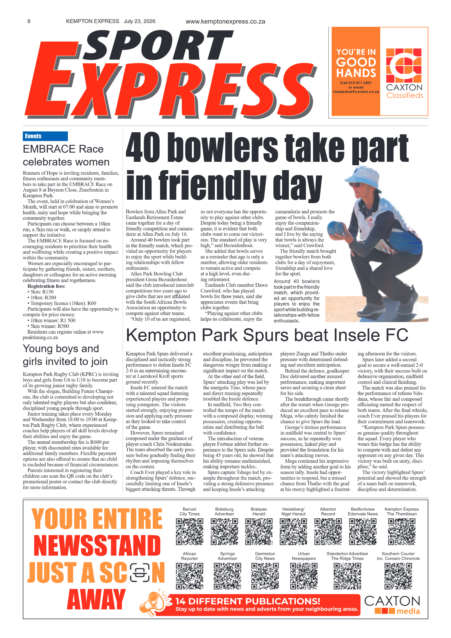 Kempton Express 23 July 2026 page 8
