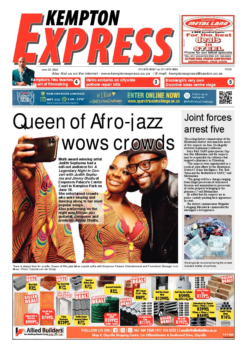 Kempton Express 23 June 2022 page 1