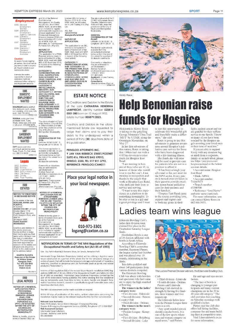 Kempton Express 23 March 2023 page 11