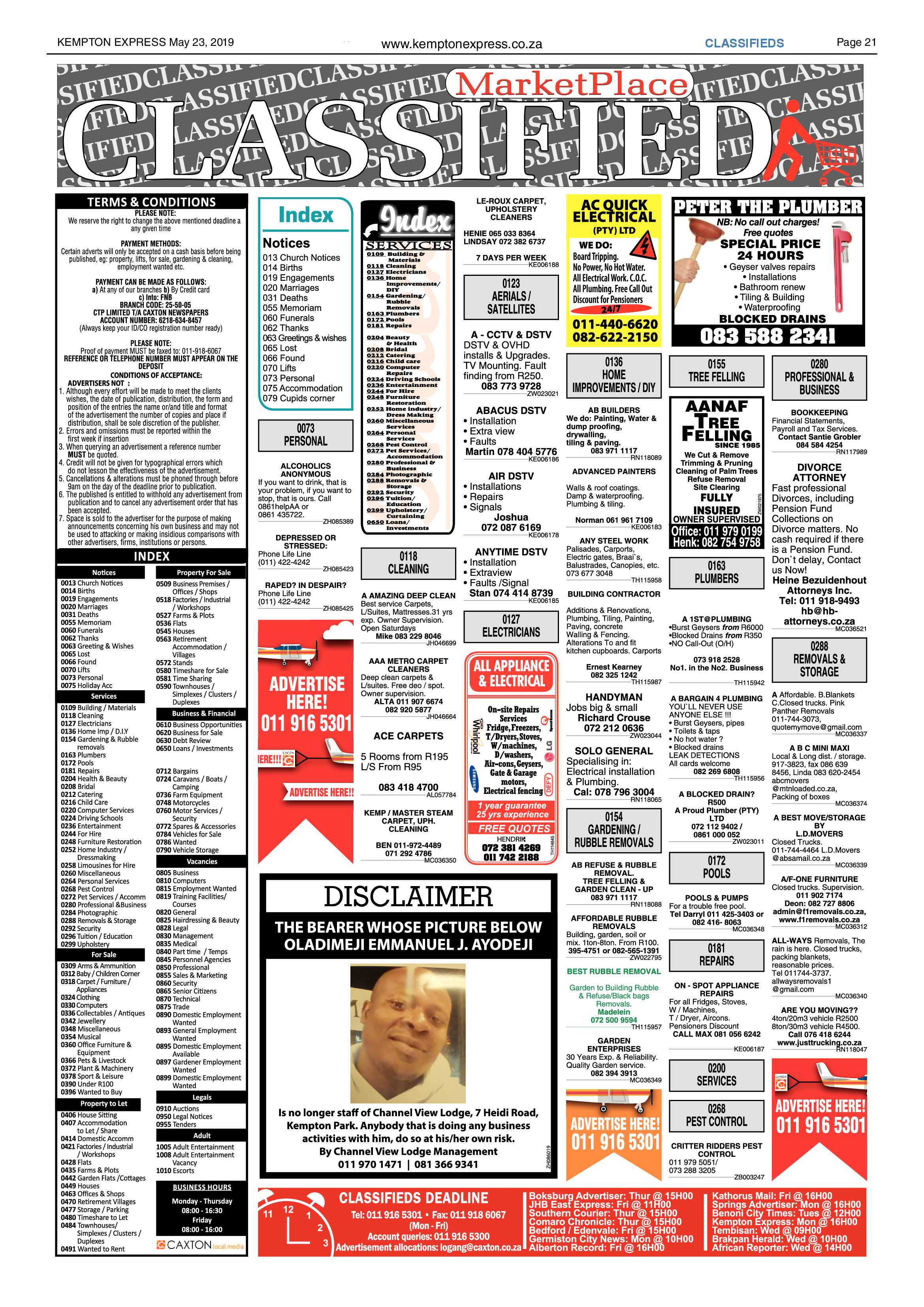 Kempton Express 23 May 2019 page 21