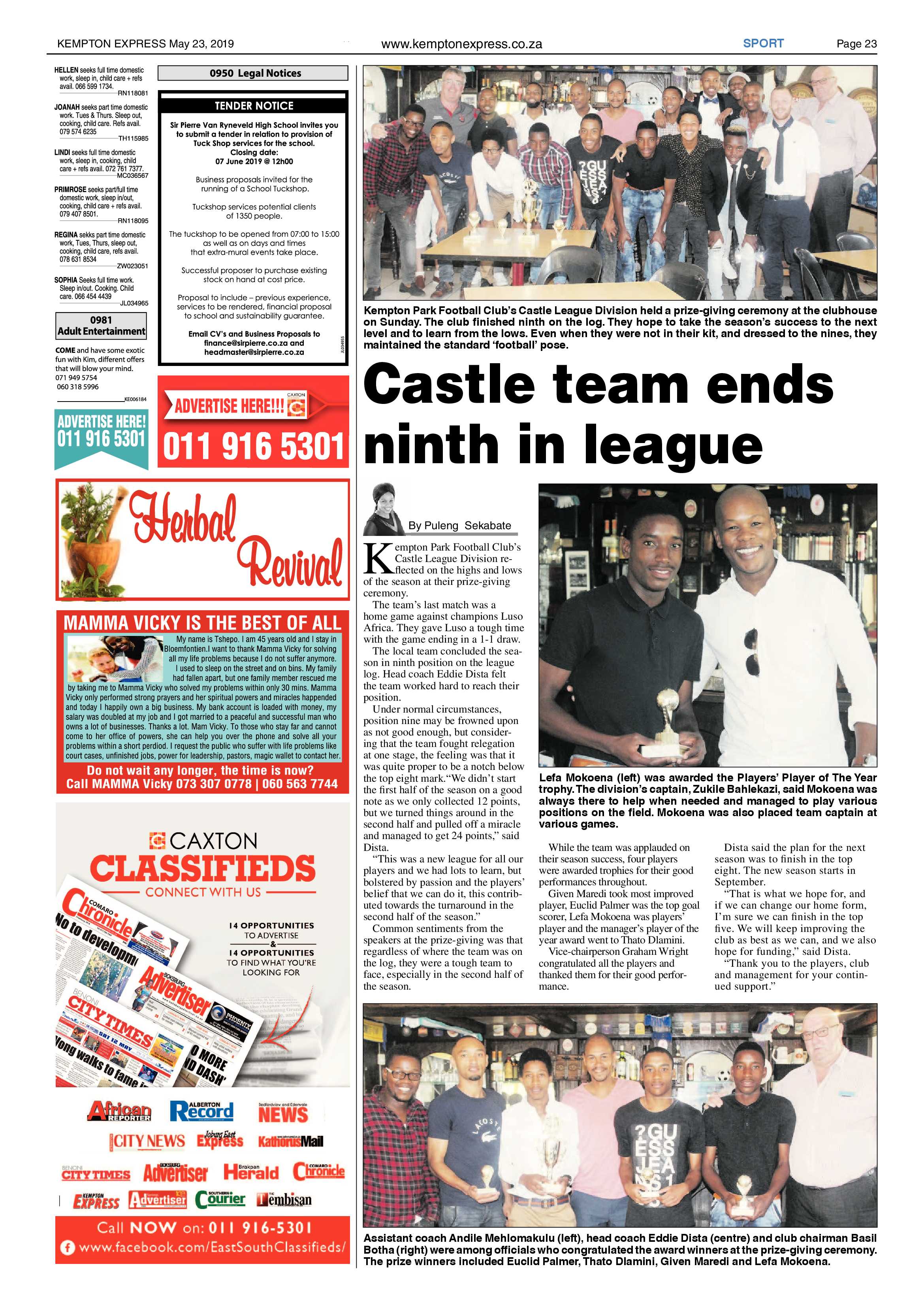Kempton Express 23 May 2019 page 23