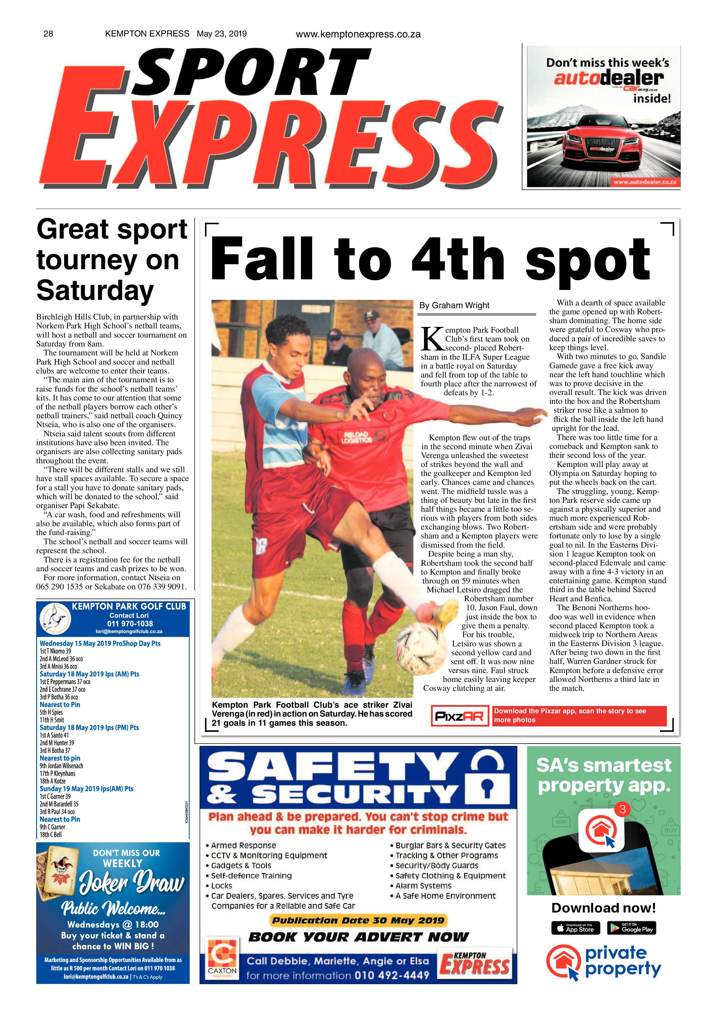 Kempton Express 23 May 2019 page 28
