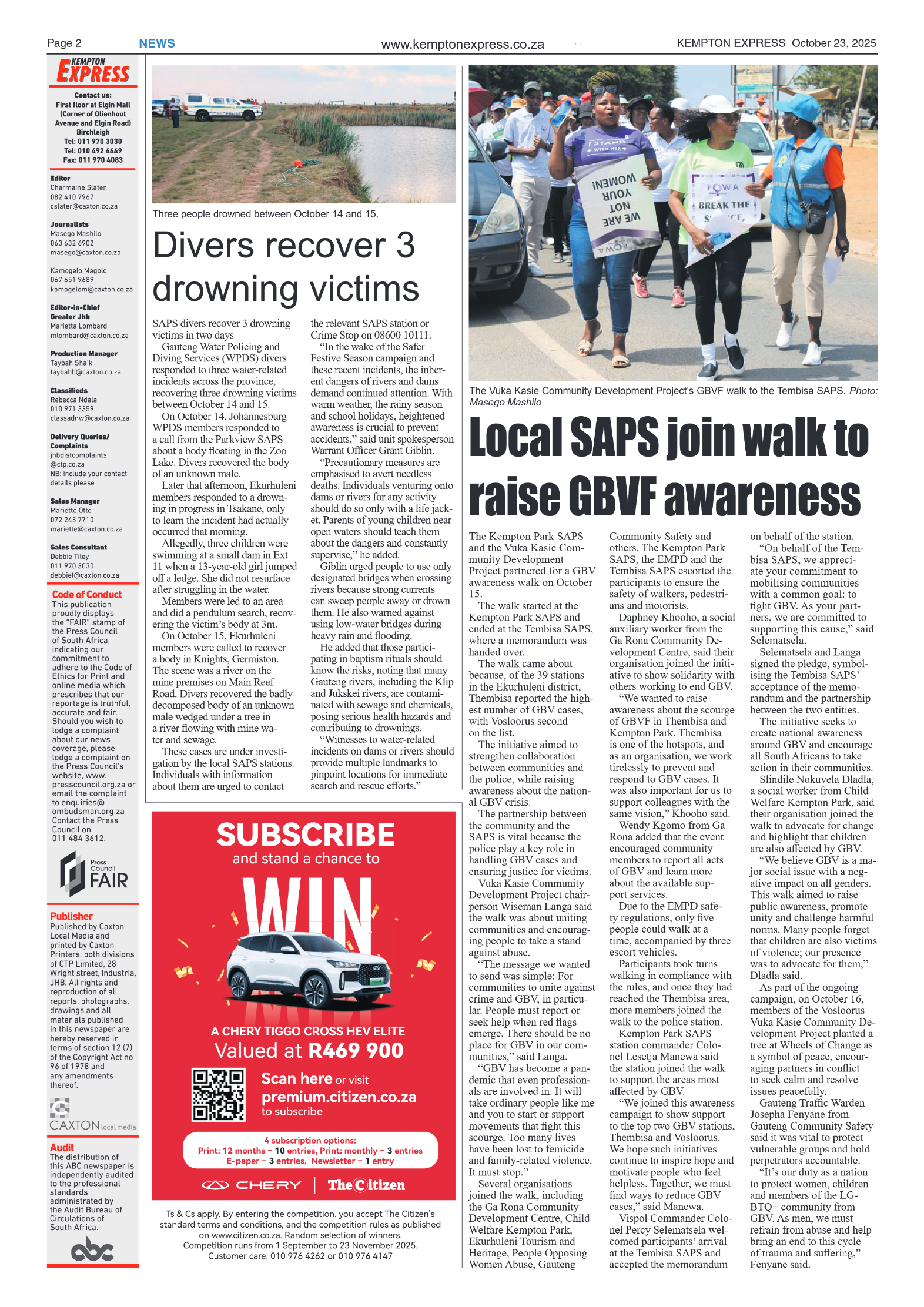 Kempton Express 23 October 2025 page 2