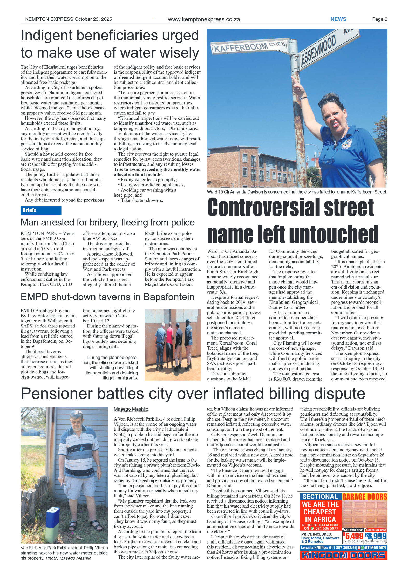 Kempton Express 23 October 2025 page 3