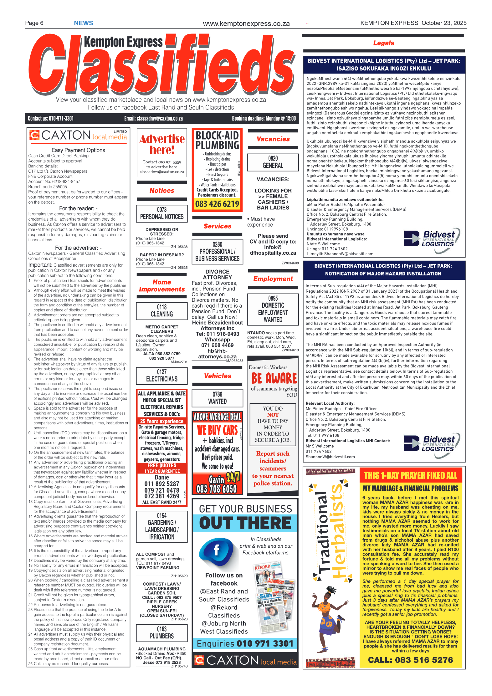 Kempton Express 23 October 2025 page 6