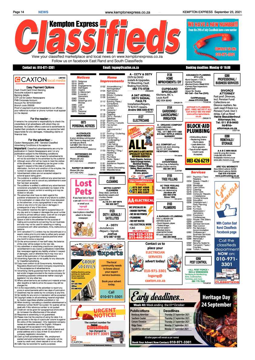 Kempton Express 23 September 2021 page 14