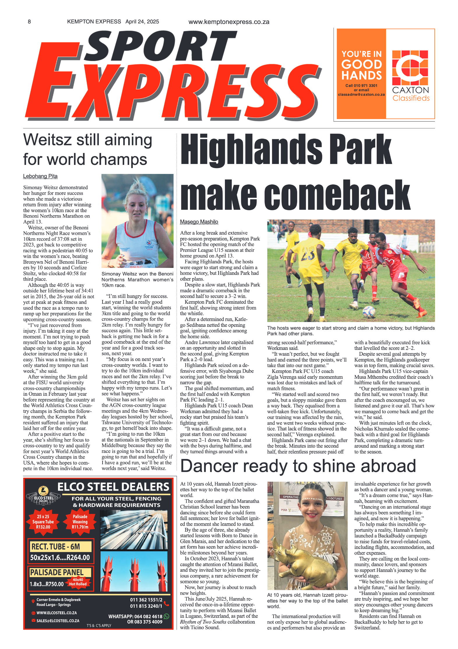 Kempton Express 24 April 2025 page 8