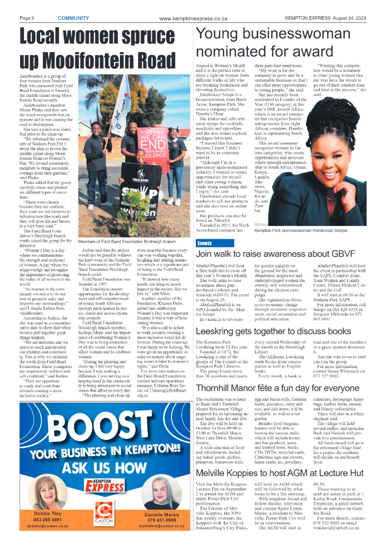 Kempton Express 24 August 2023 page 6