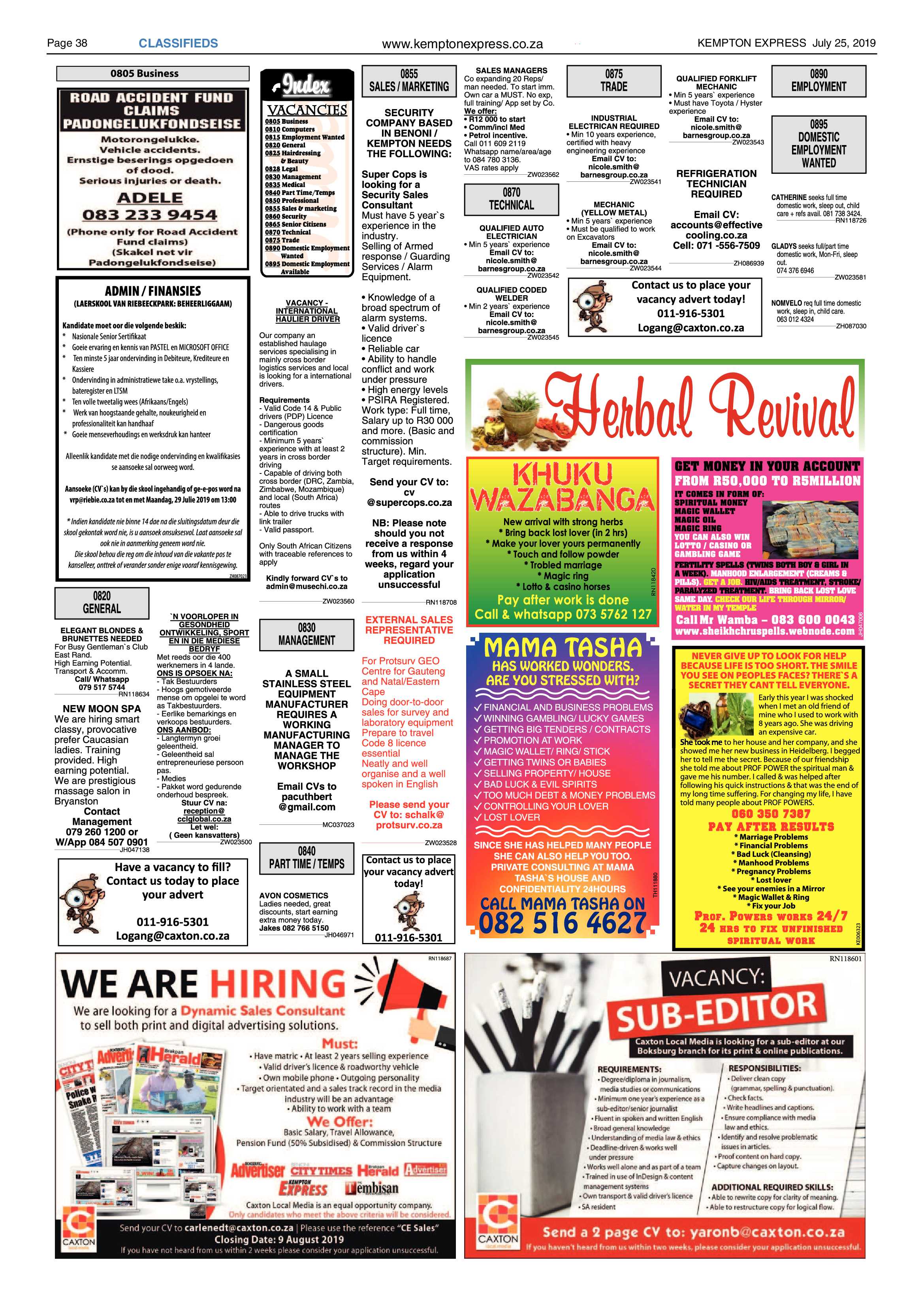 Kempton Express 25 July 2019 page 38