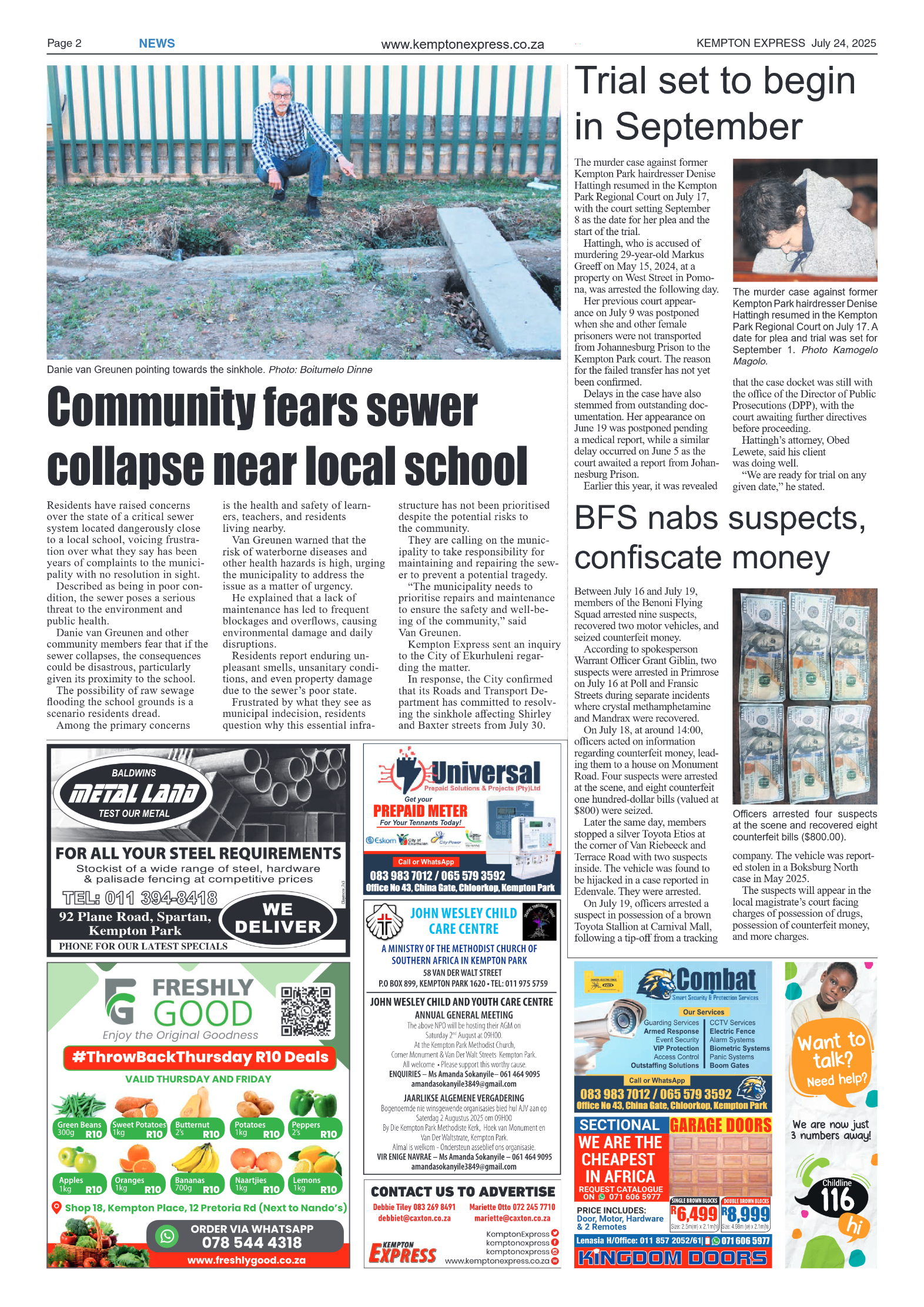 Kempton Express 24 July 2025 page 2