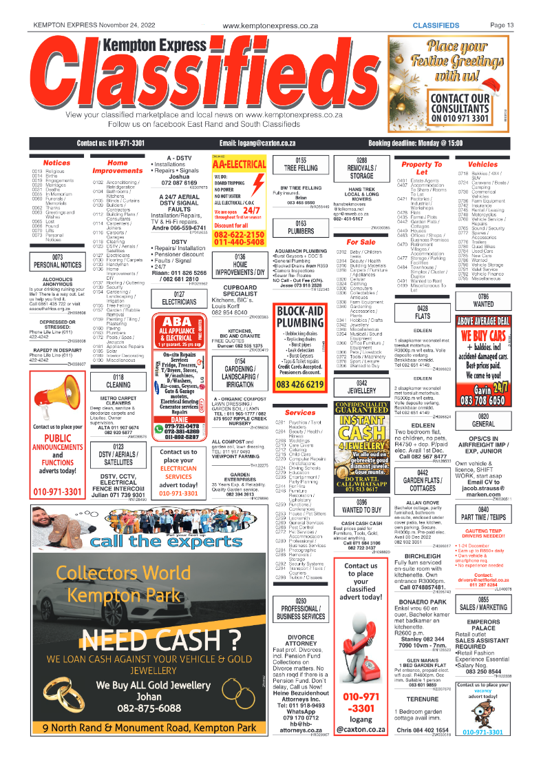 Kempton Express 24 Nov 2022 page 13