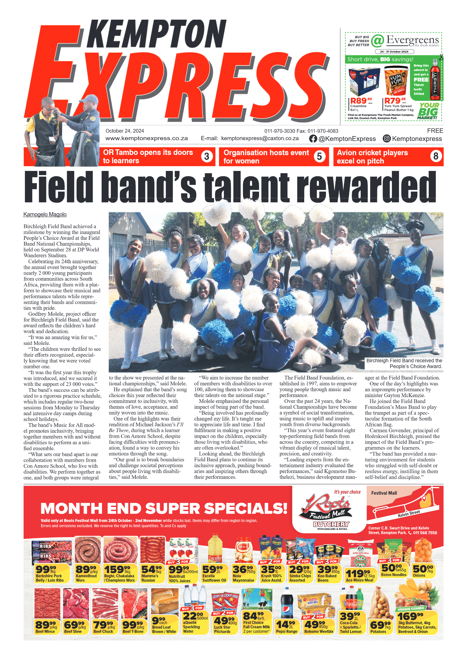 Kempton Express 24 October 2024 page 1