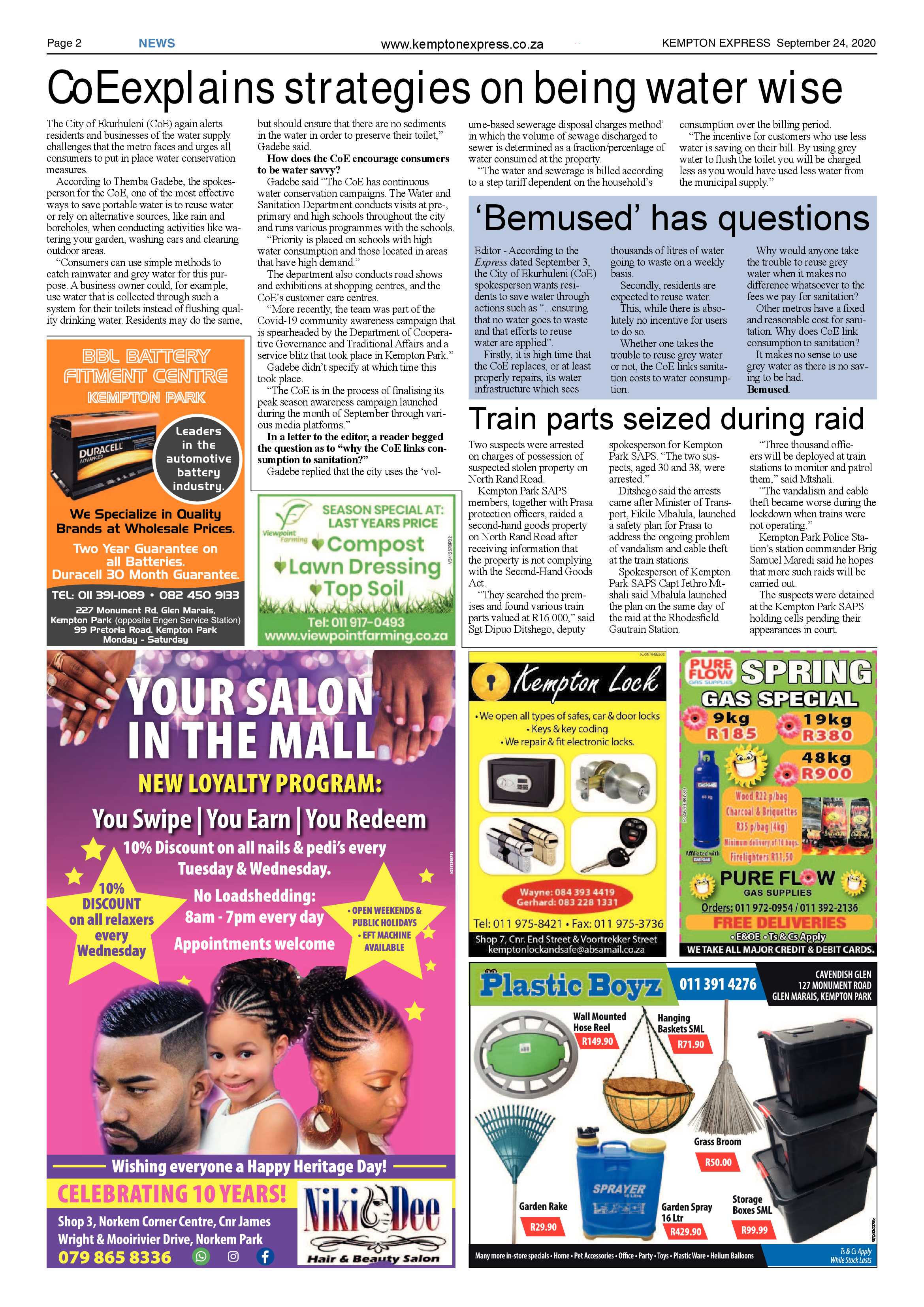 Kempton Express 24 September 2020 page 2
