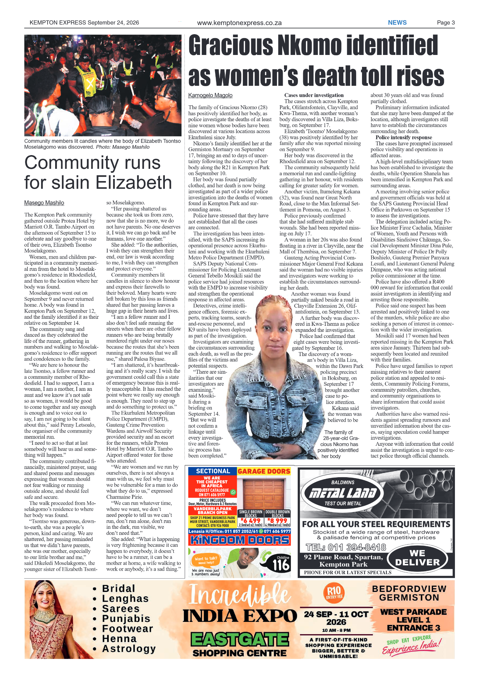 Kempton Express 24 September 2026 page 3