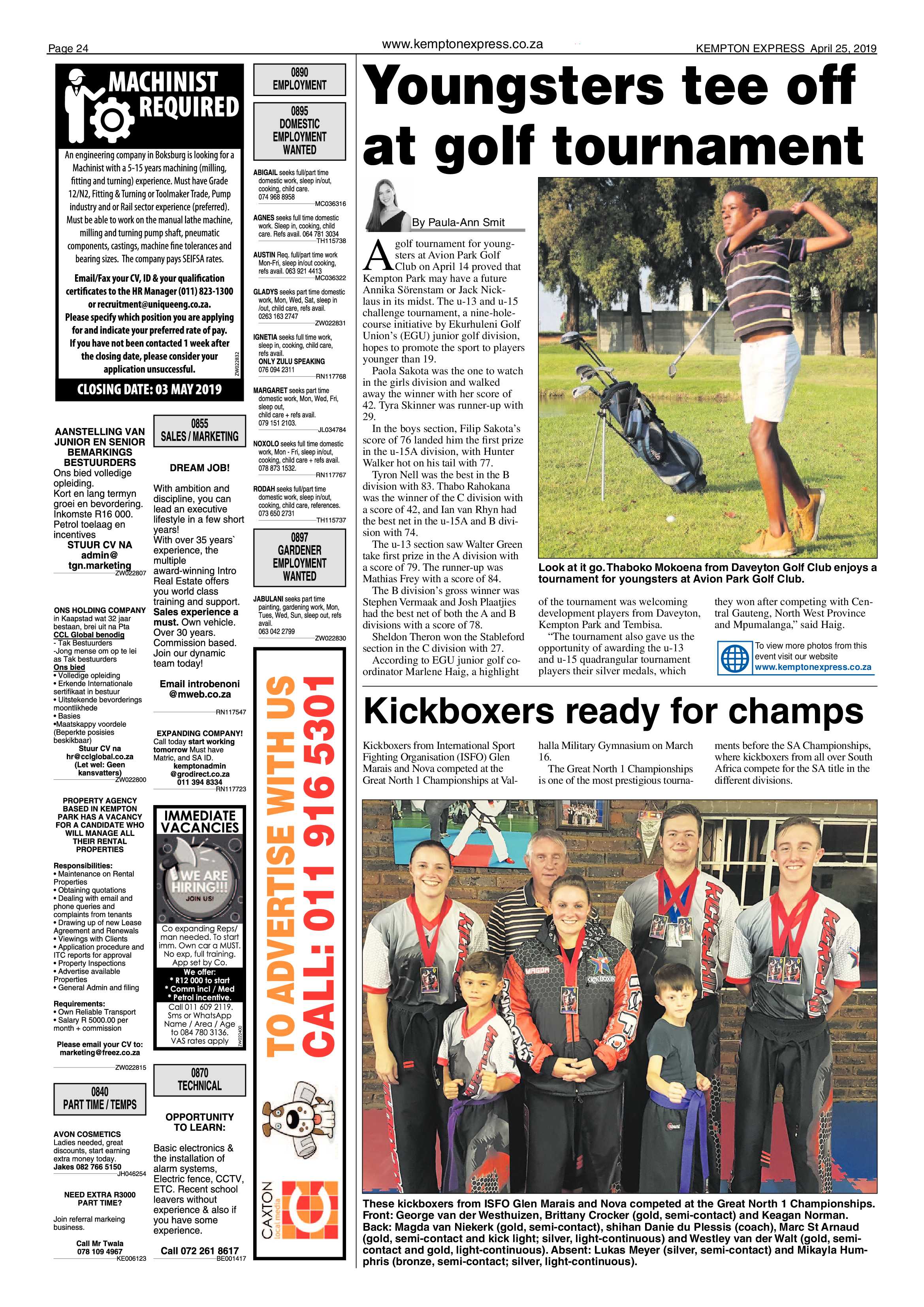 Kempton Express 25 April 2019 page 24