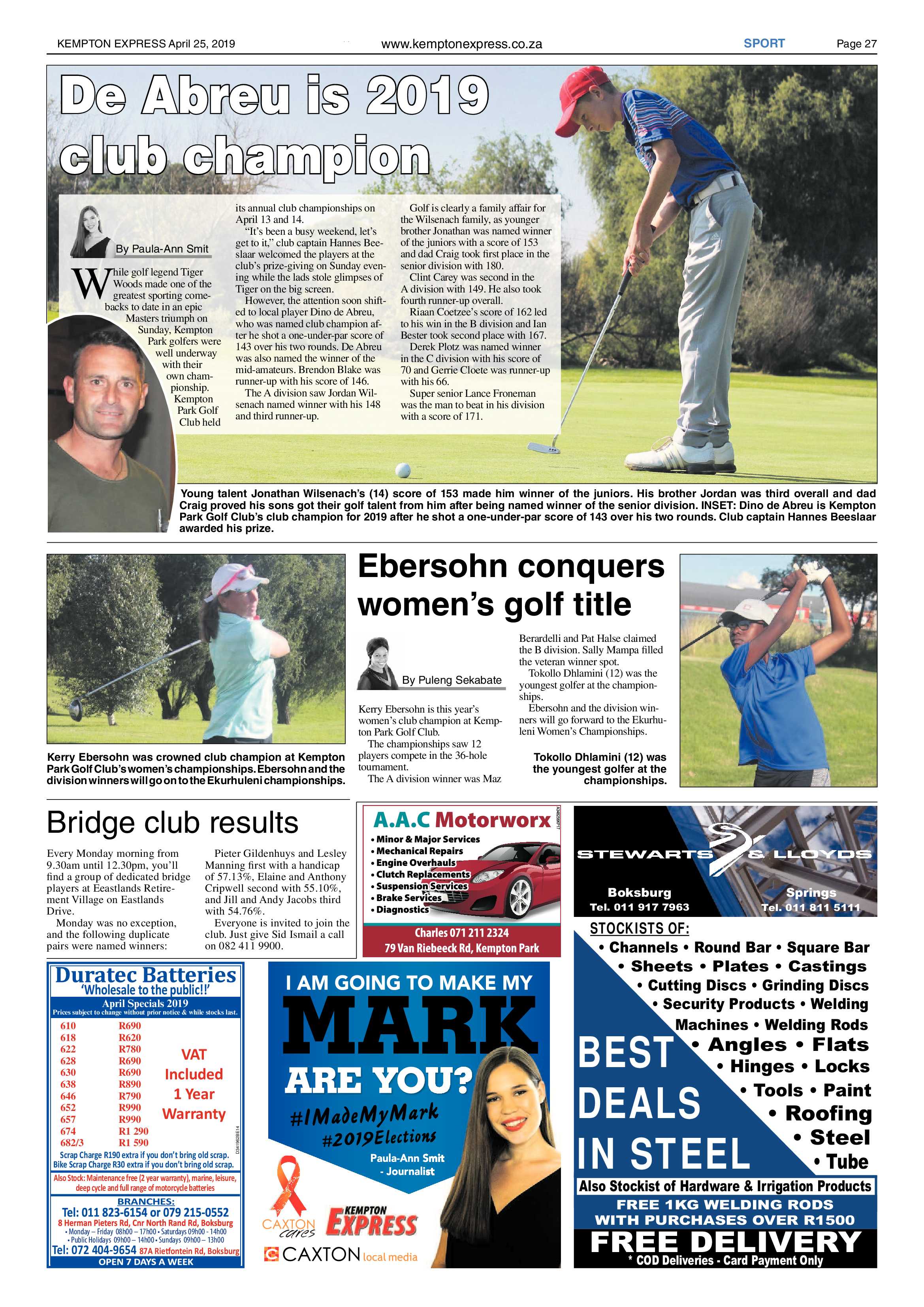 Kempton Express 25 April 2019 page 27