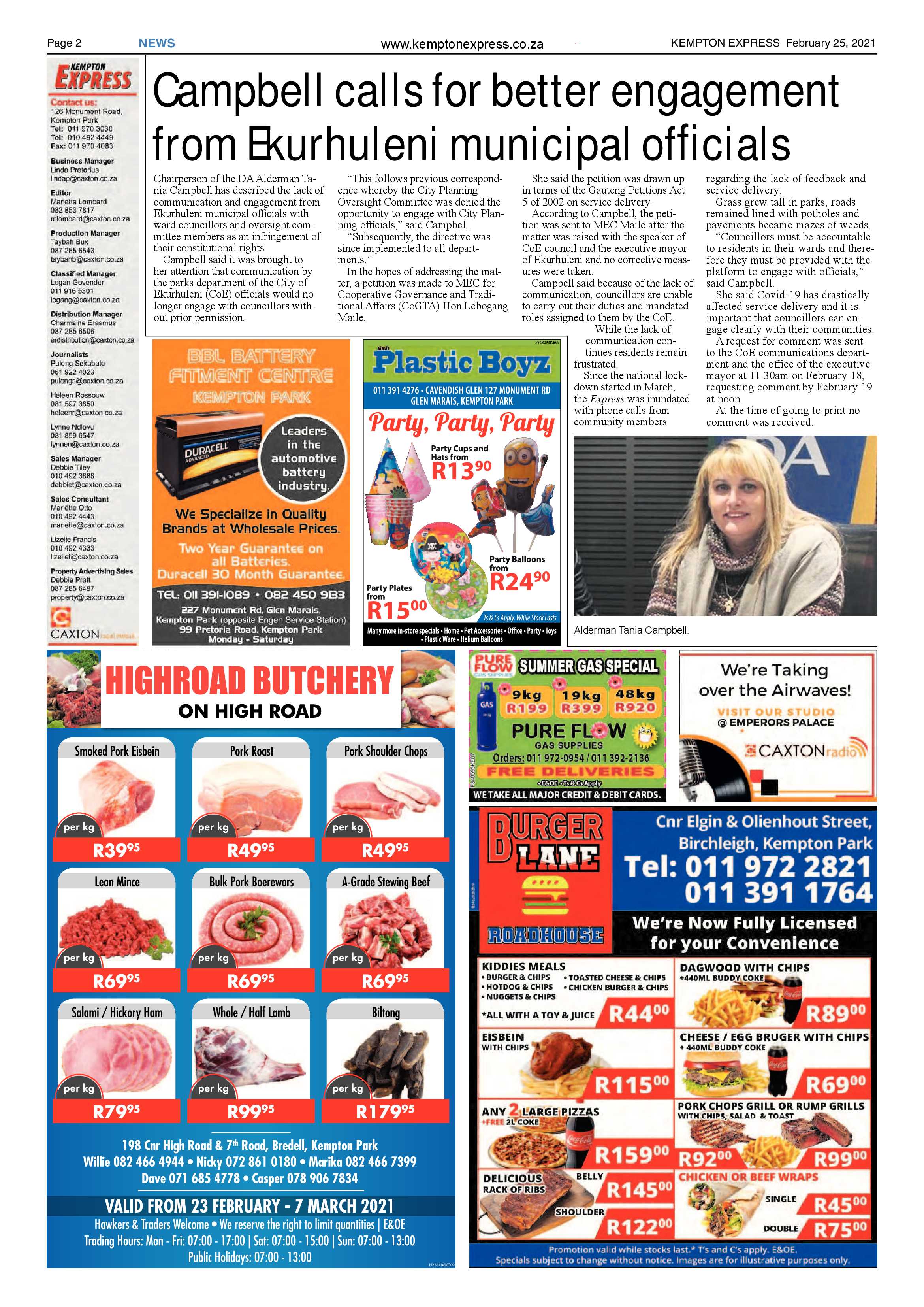 Kempton Express 25 February 2021 page 2