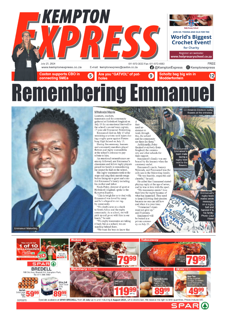 Kempton Express 25 July 2024 page 1