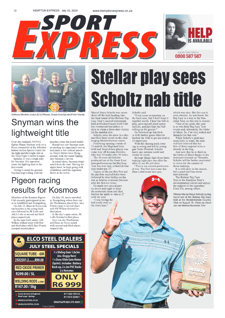 Kempton Express 25 July 2024 page 12