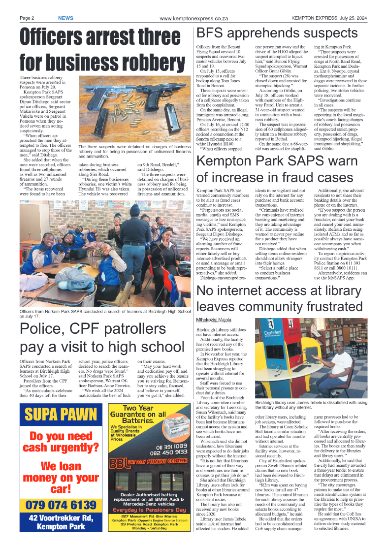 Kempton Express 25 July 2024 page 2