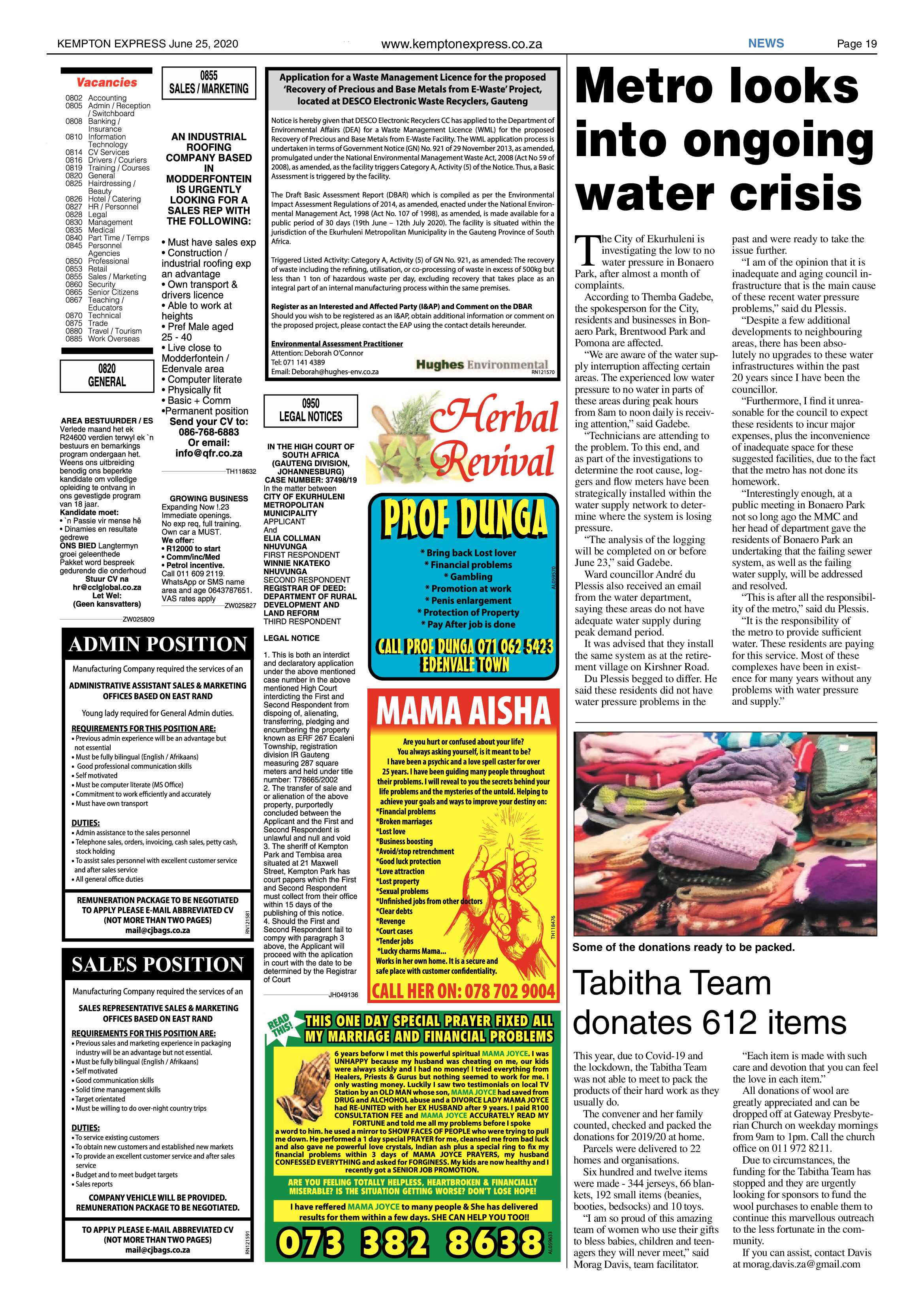 Kempton Express 25 June 2020 page 19