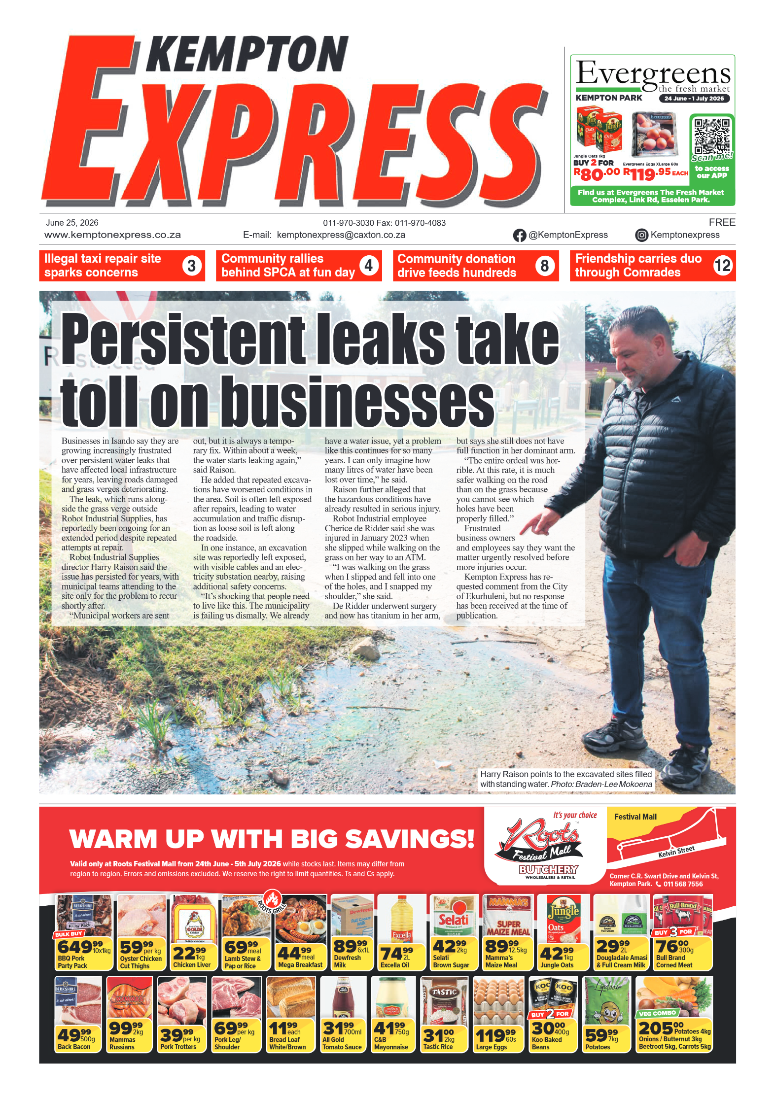 Kempton Express 25 June 2026 page 1