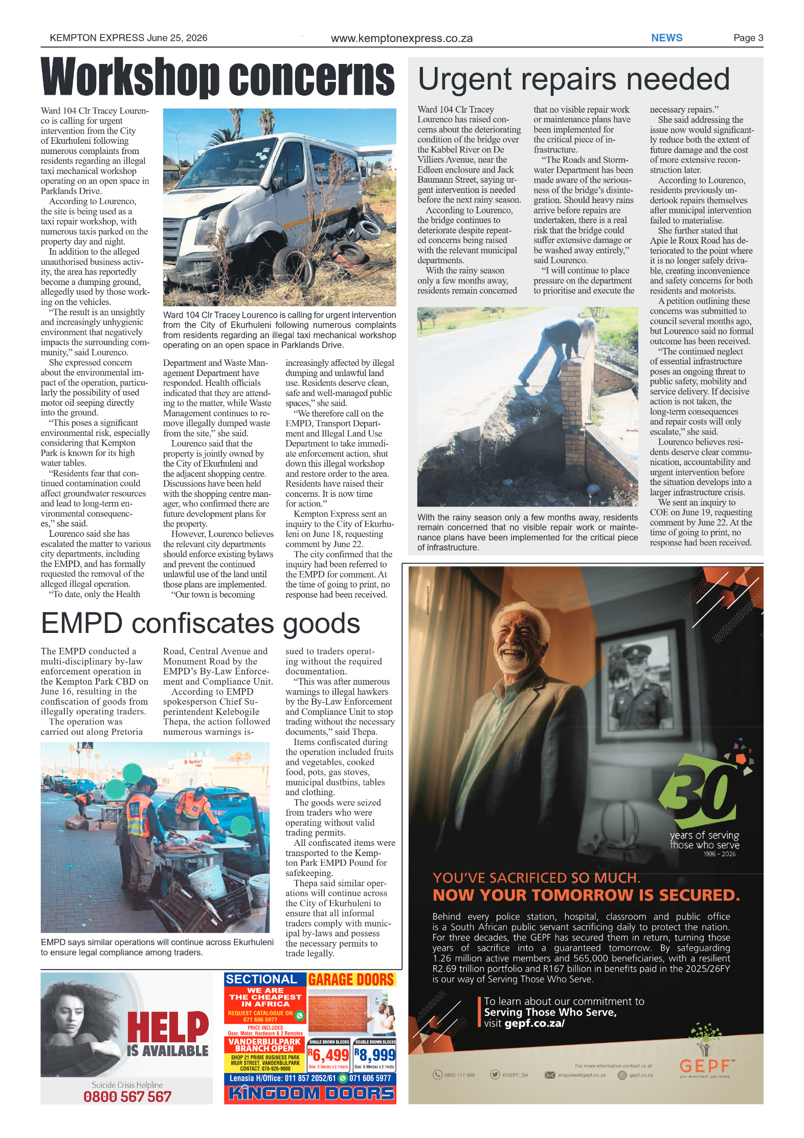 Kempton Express 25 June 2026 page 3