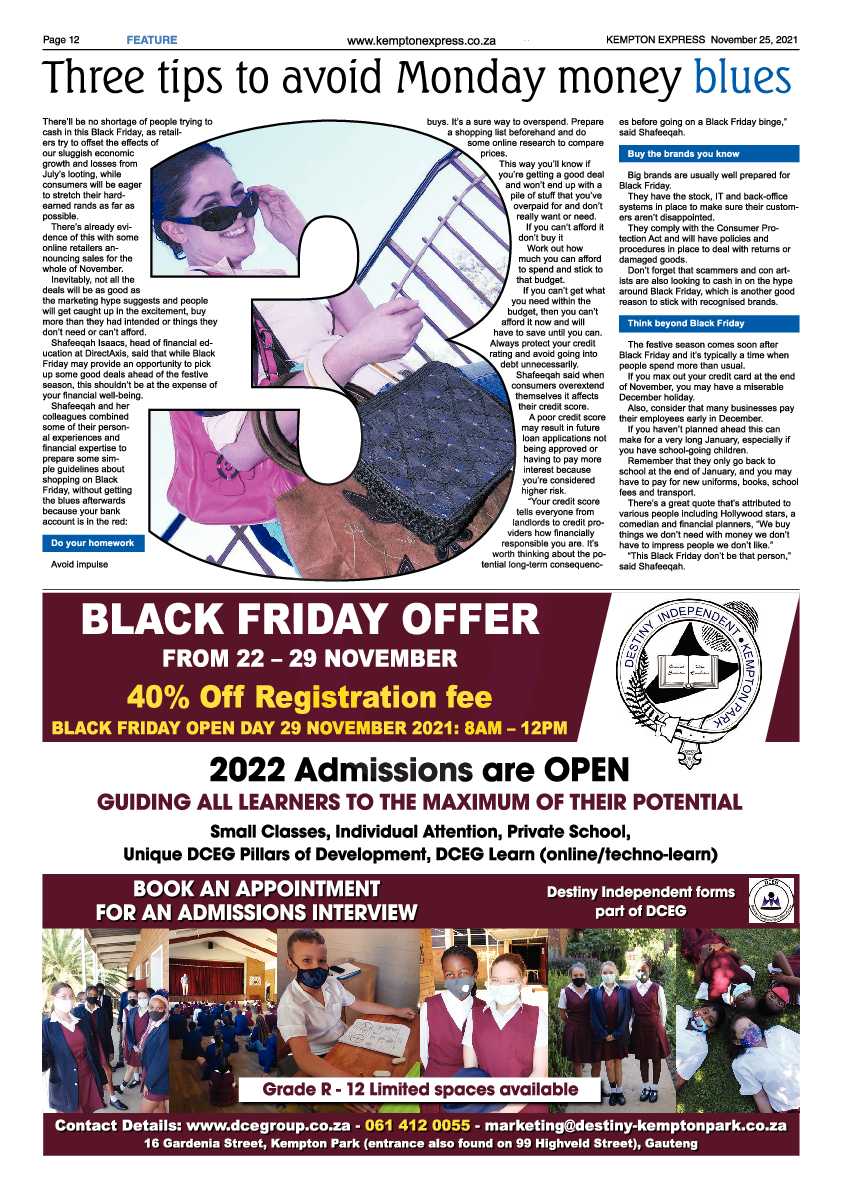 Kempton Express 25 November 2021 page 12