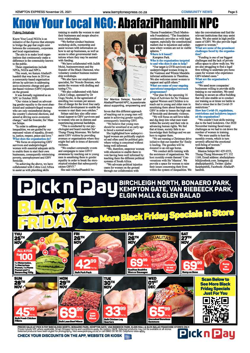 Kempton Express 25 November 2021 page 5