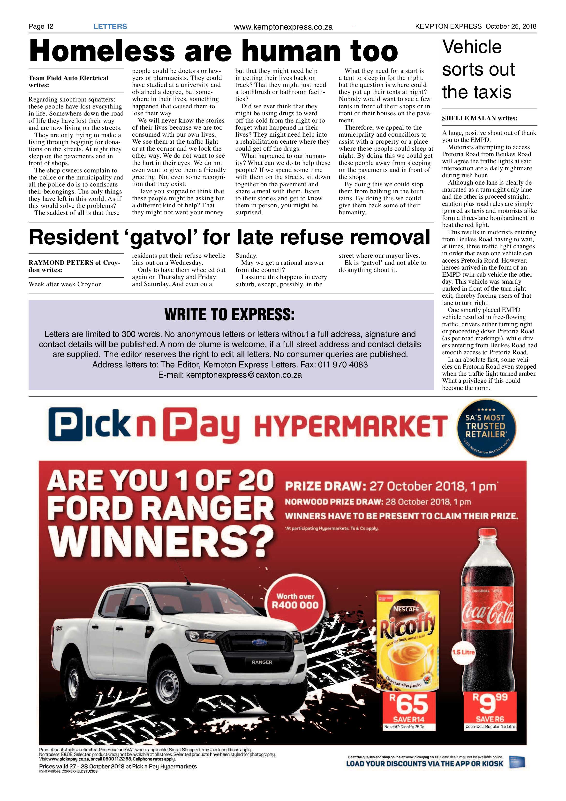 Kempton Express 25 October 2018 page 12