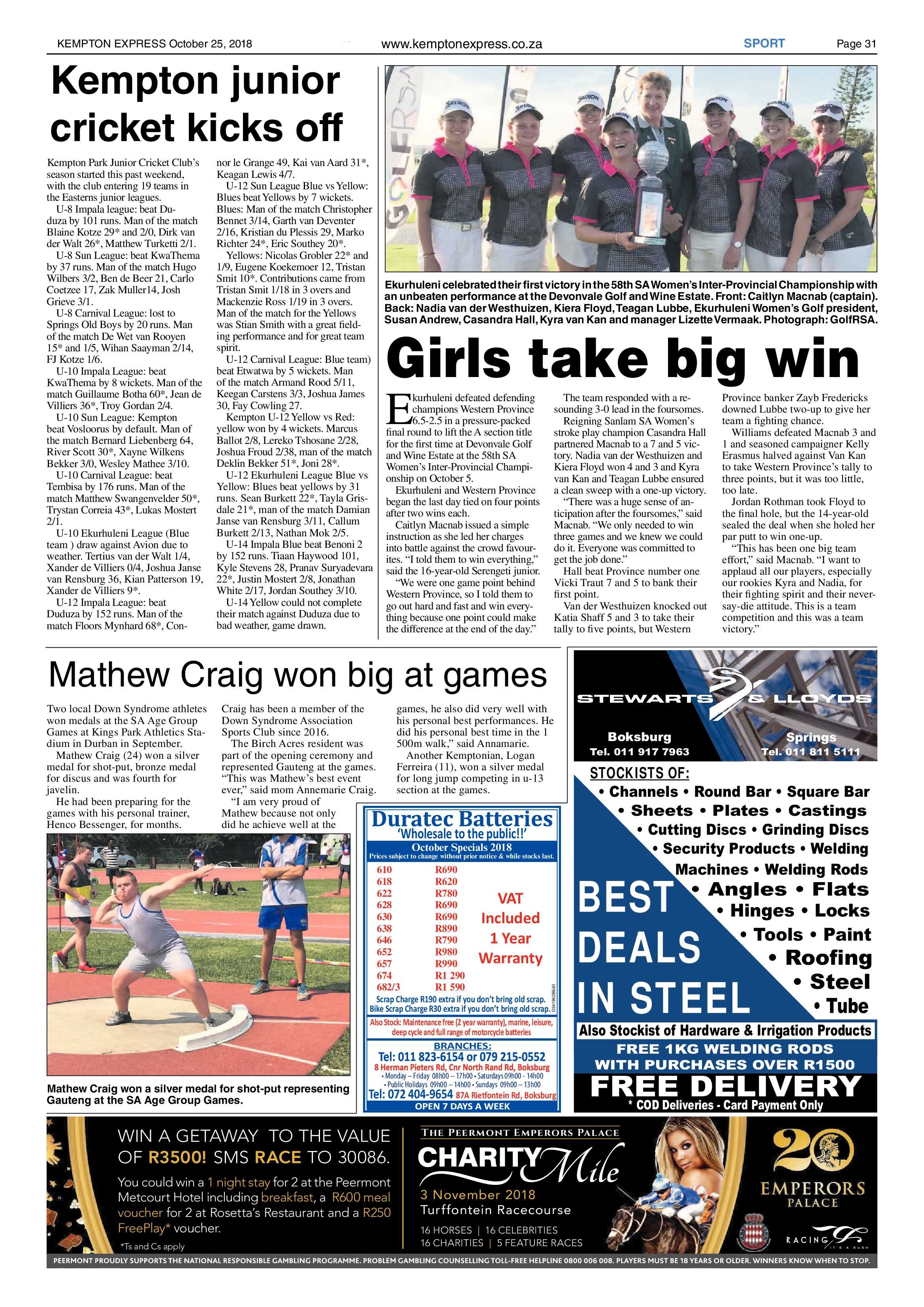 Kempton Express 25 October 2018 page 31