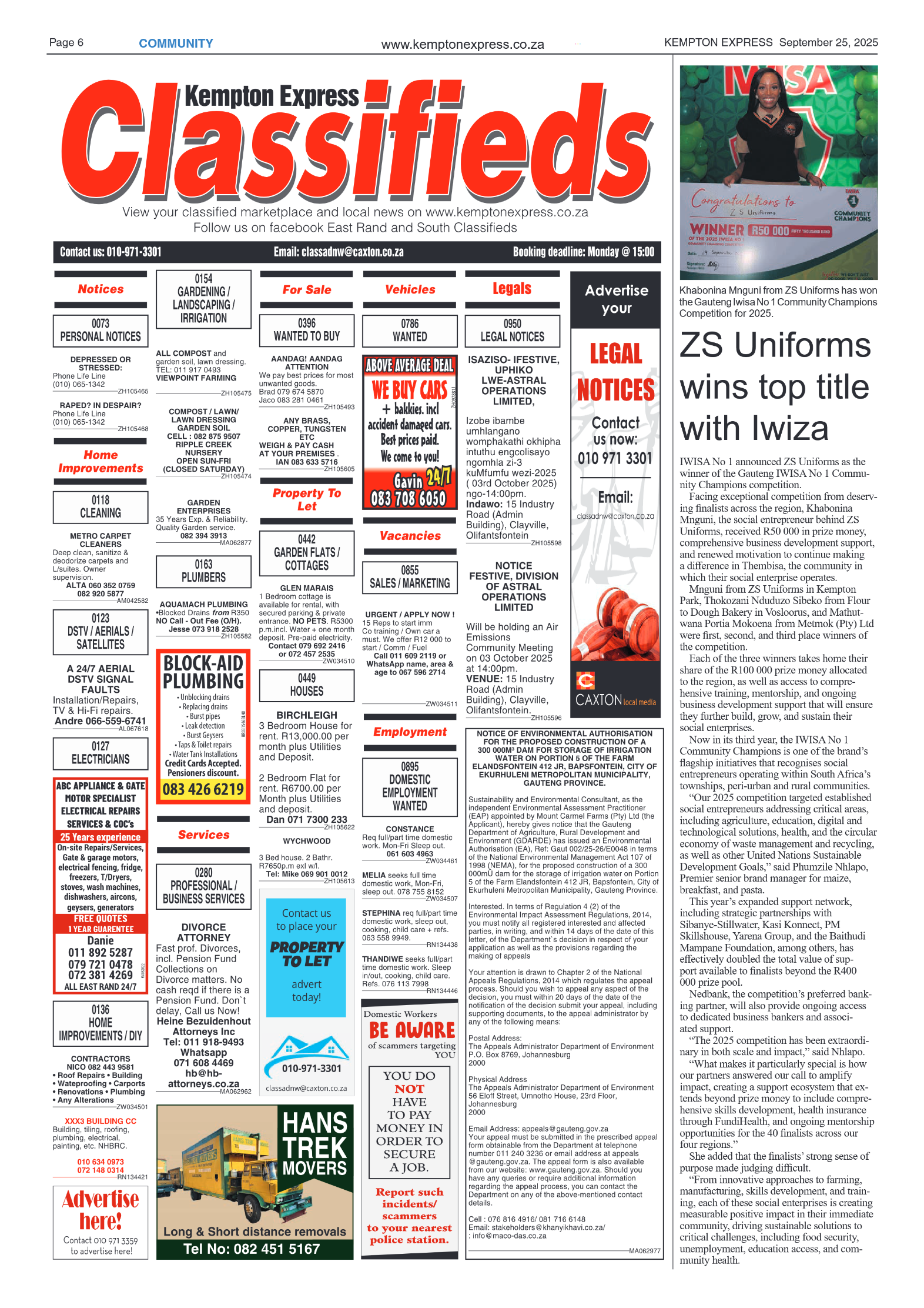 Kempton Express 25 September 2025 page 6