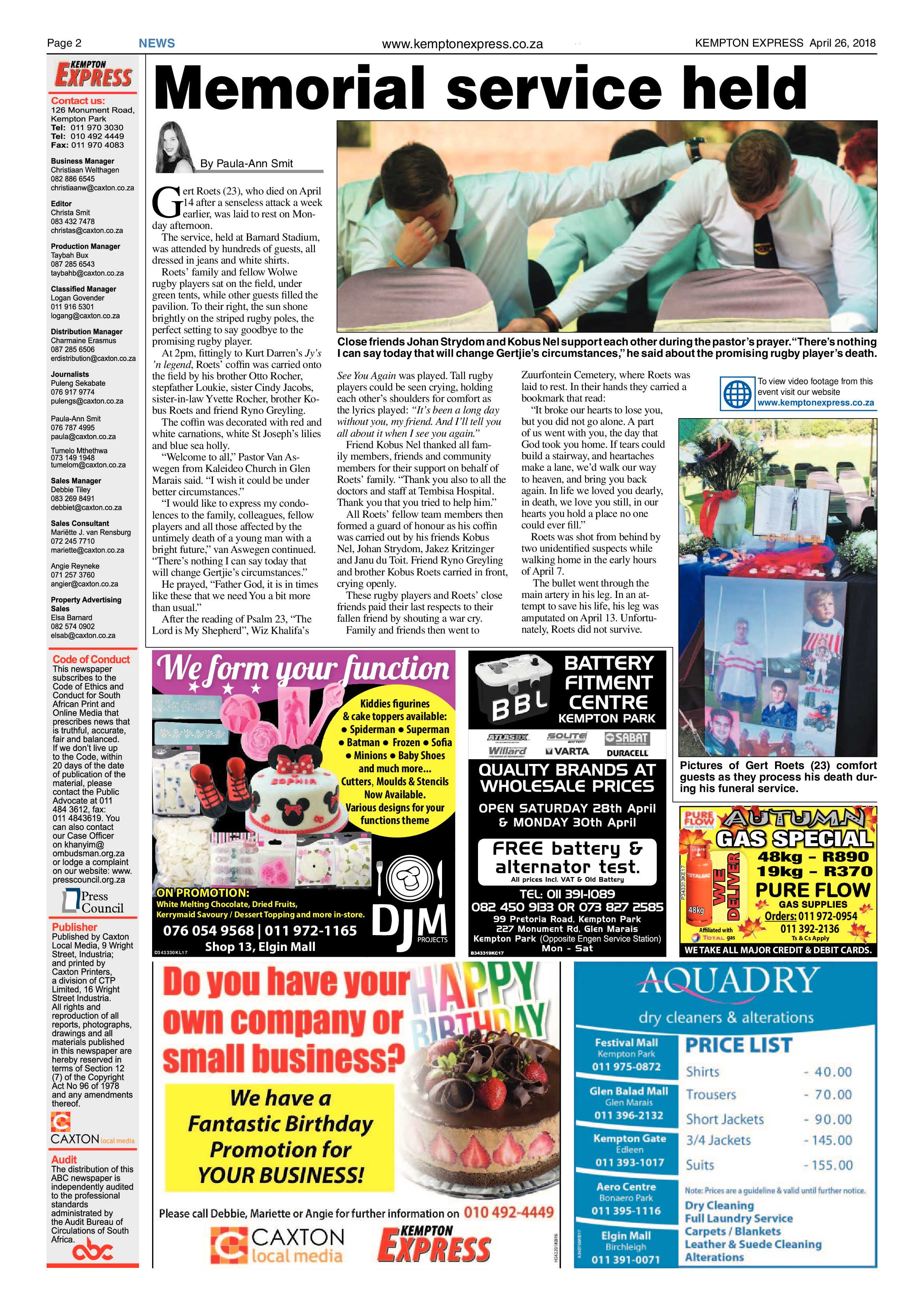 Kempton Express 26 April 2018 page 4