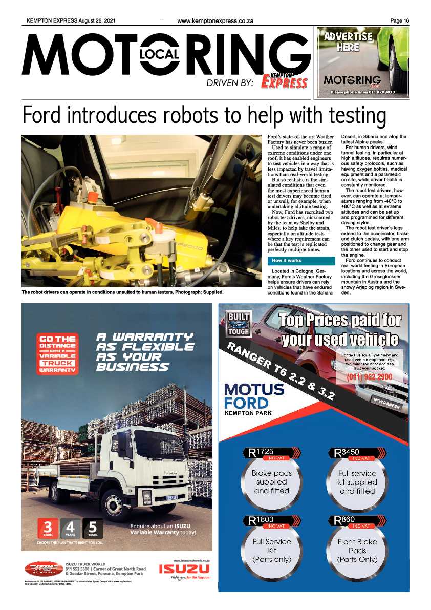 Kempton Express 26 August 2021 page 16