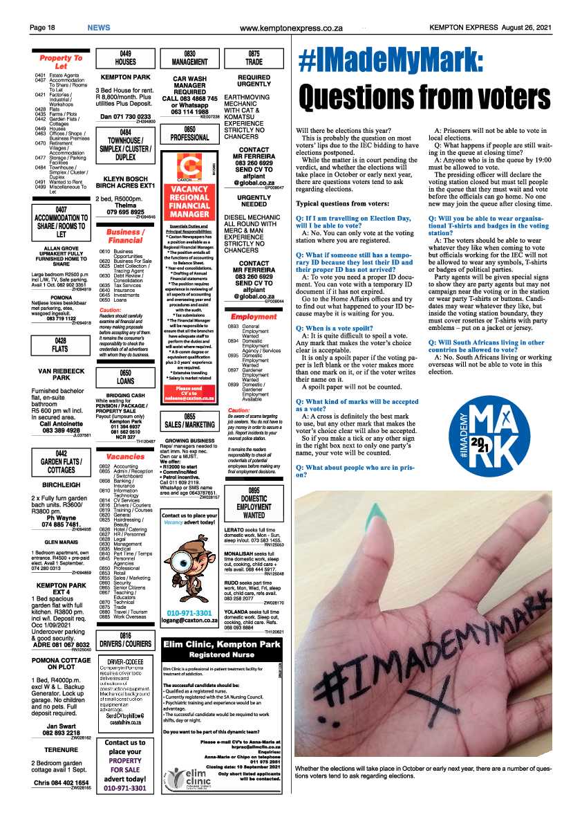 Kempton Express 26 August 2021 page 18