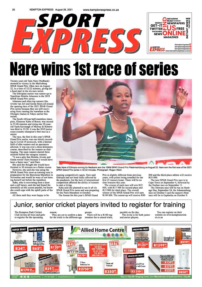 Kempton Express 26 August 2021 page 20