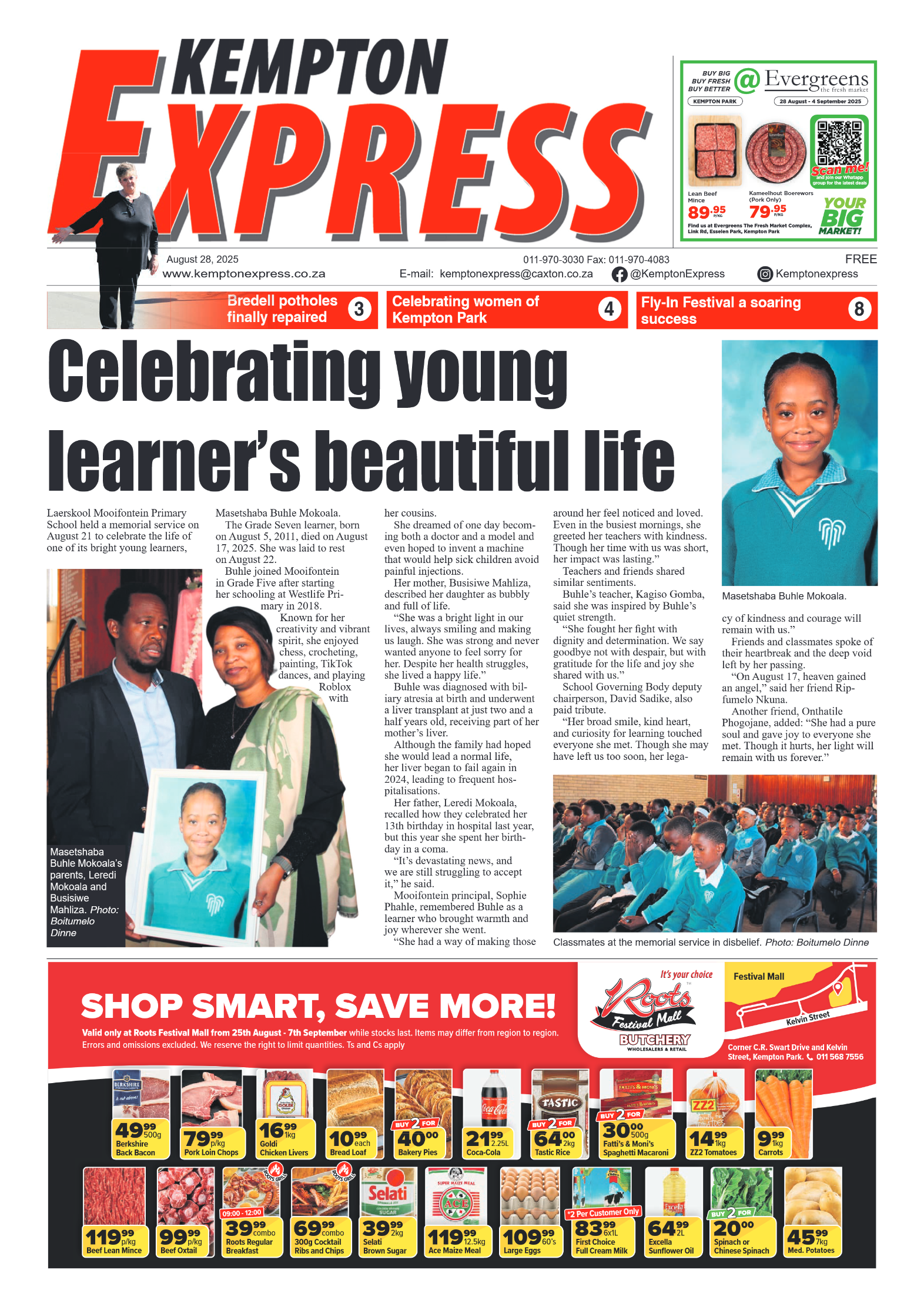 Kempton Express 26 August 2025 page 1