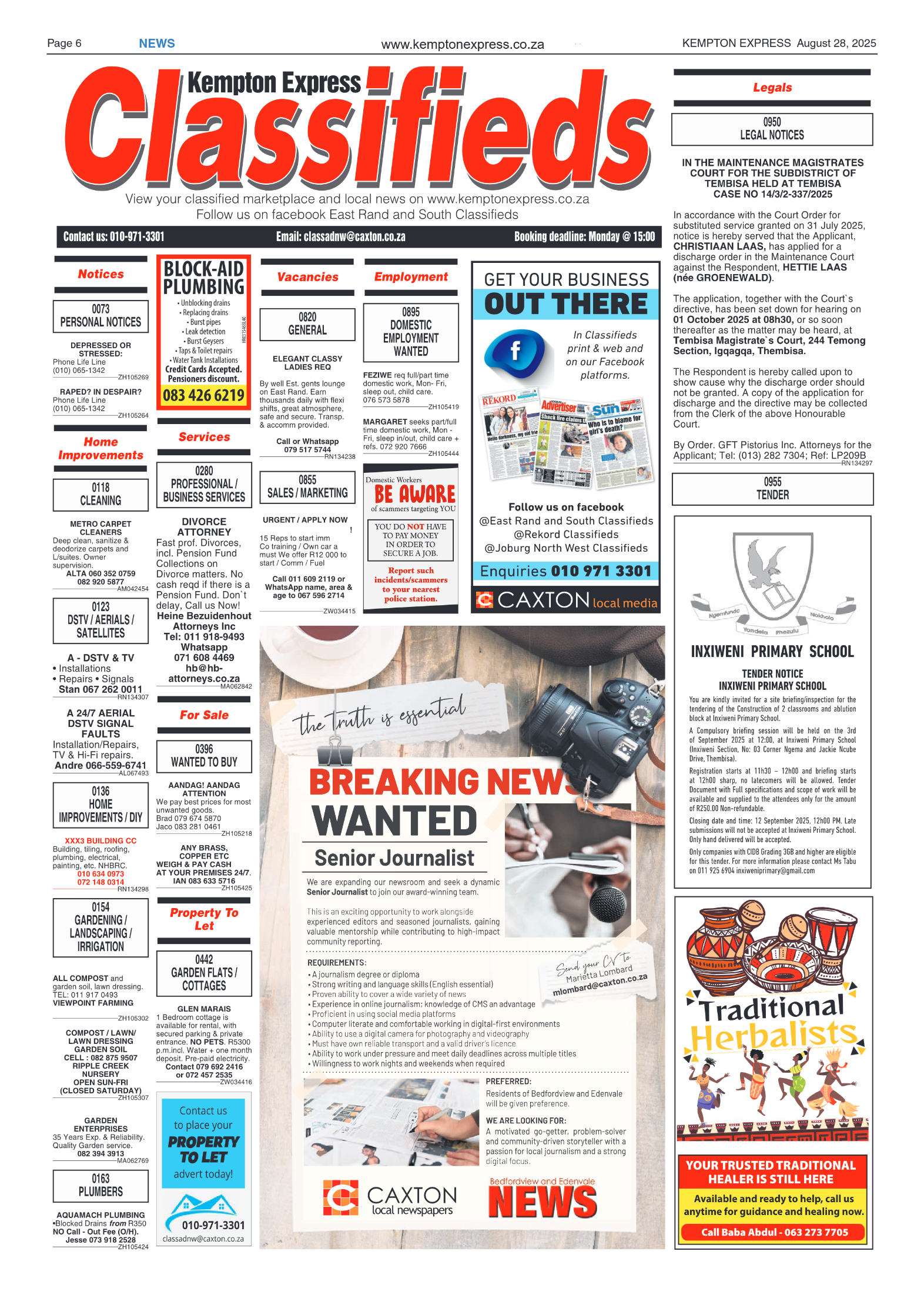 Kempton Express 26 August 2025 page 6